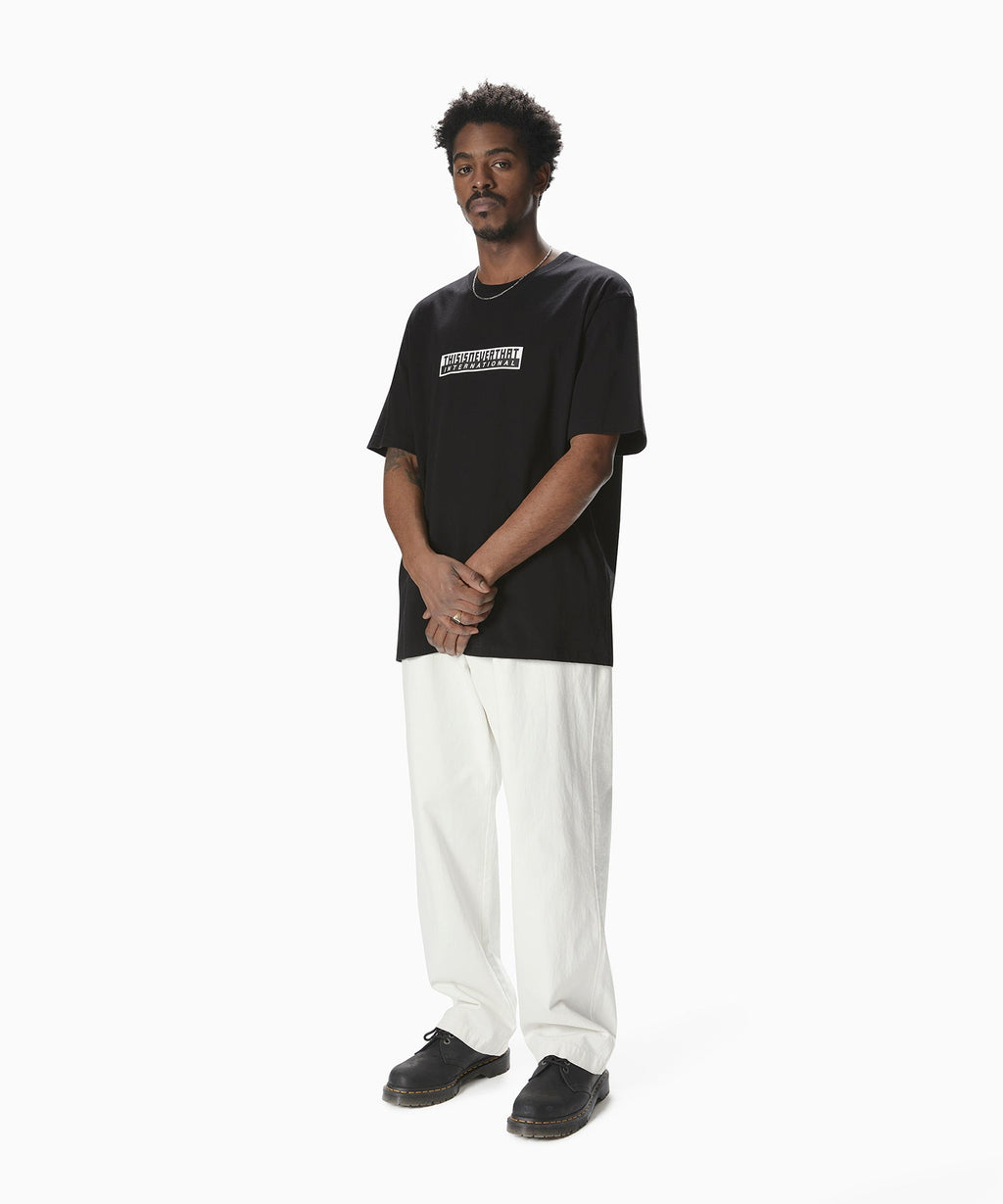 thisisneverthat - TNT International Tee (Black) product image 4 | TRAB K-Fashion Australia