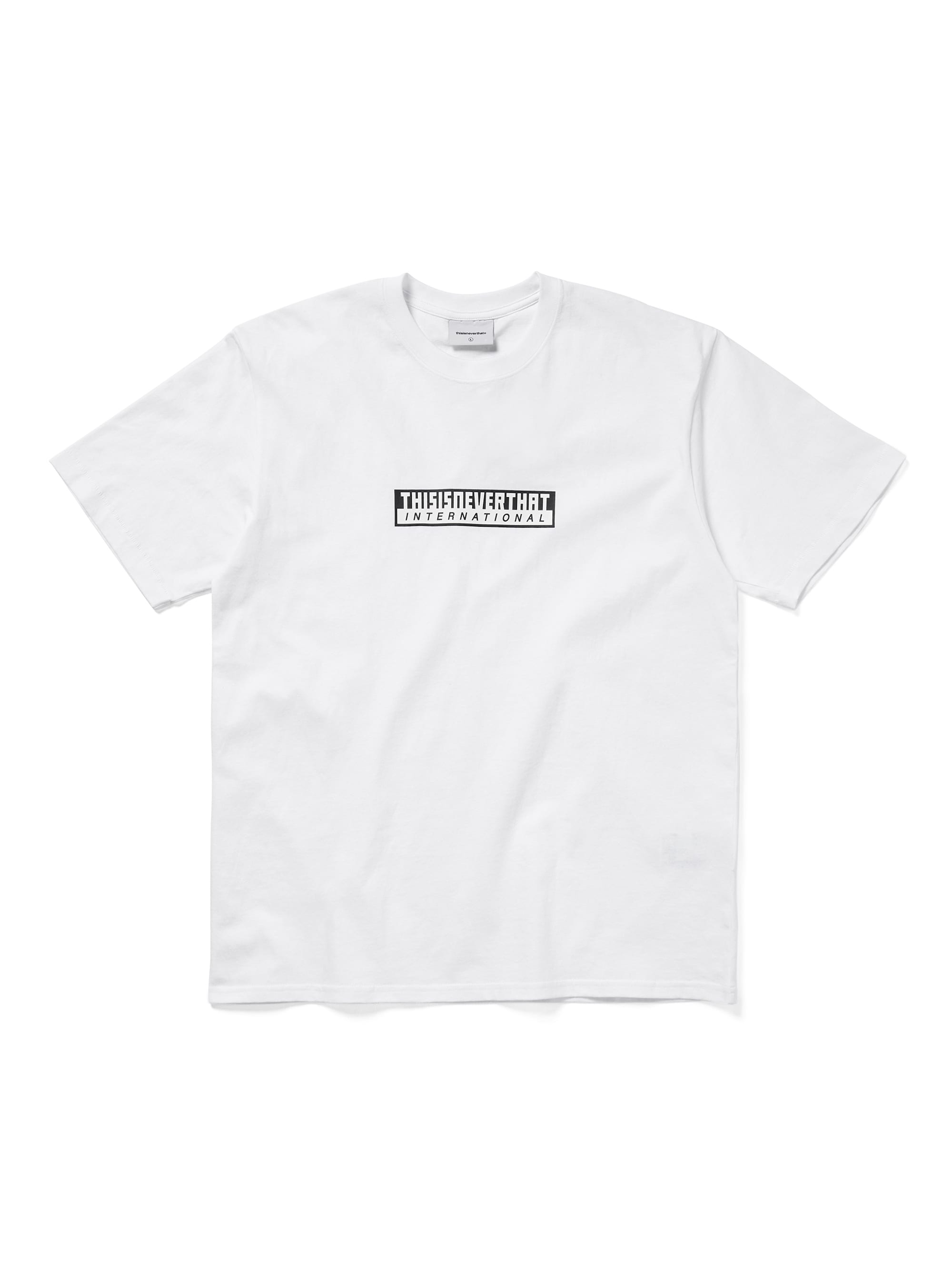 thisisneverthat - TNT International Tee (White) product image 1 | TRAB K-Fashion Australia