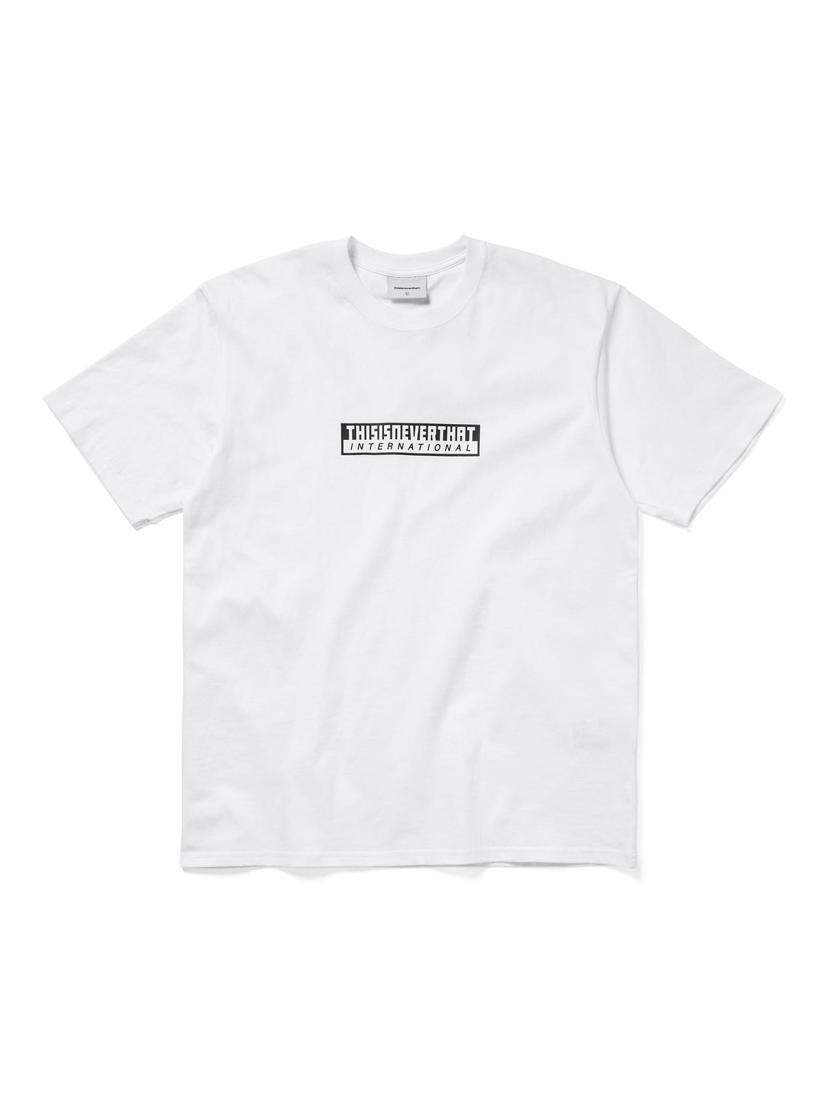 thisisneverthat - TNT International Tee (White) product image 1 | TRAB K-Fashion Australia