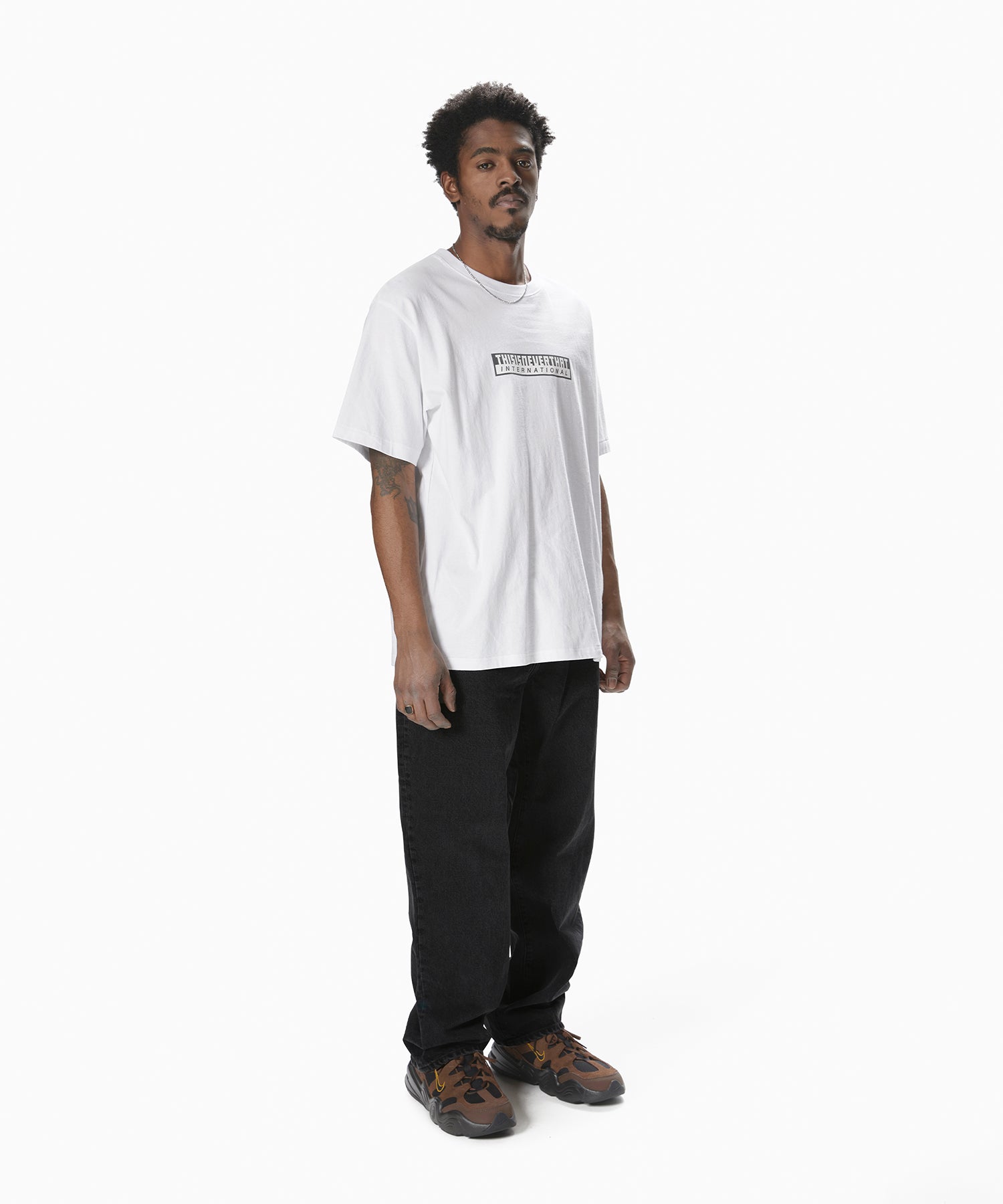 thisisneverthat - TNT International Tee (White) product image 4 | TRAB K-Fashion Australia