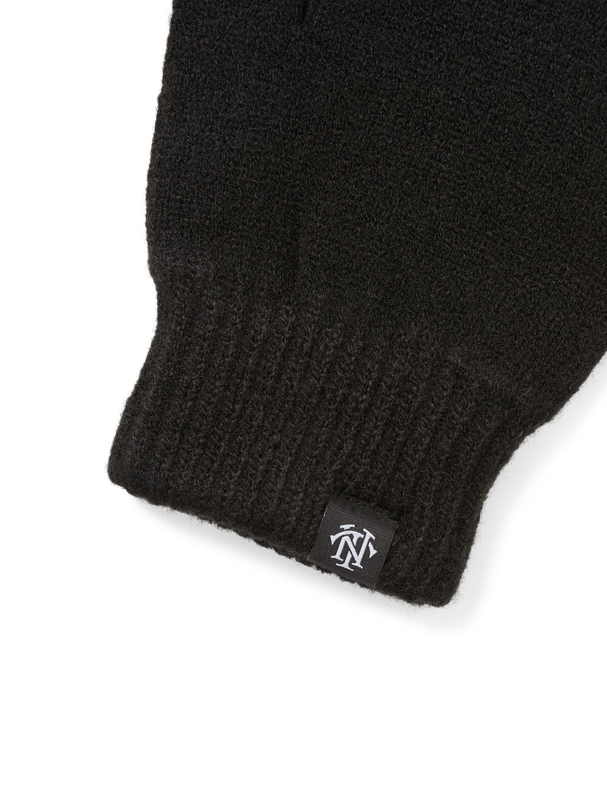 thisisneverthat - TNT Knit Gloves Light (black) product image 3 | TRAB K-Fashion Australia