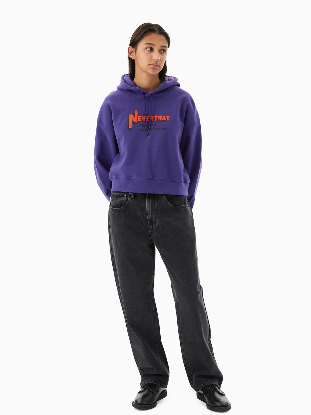 thisisneverthat - TNT League W Hoodie (Purple) product image 5 | TRAB K-Fashion Australia