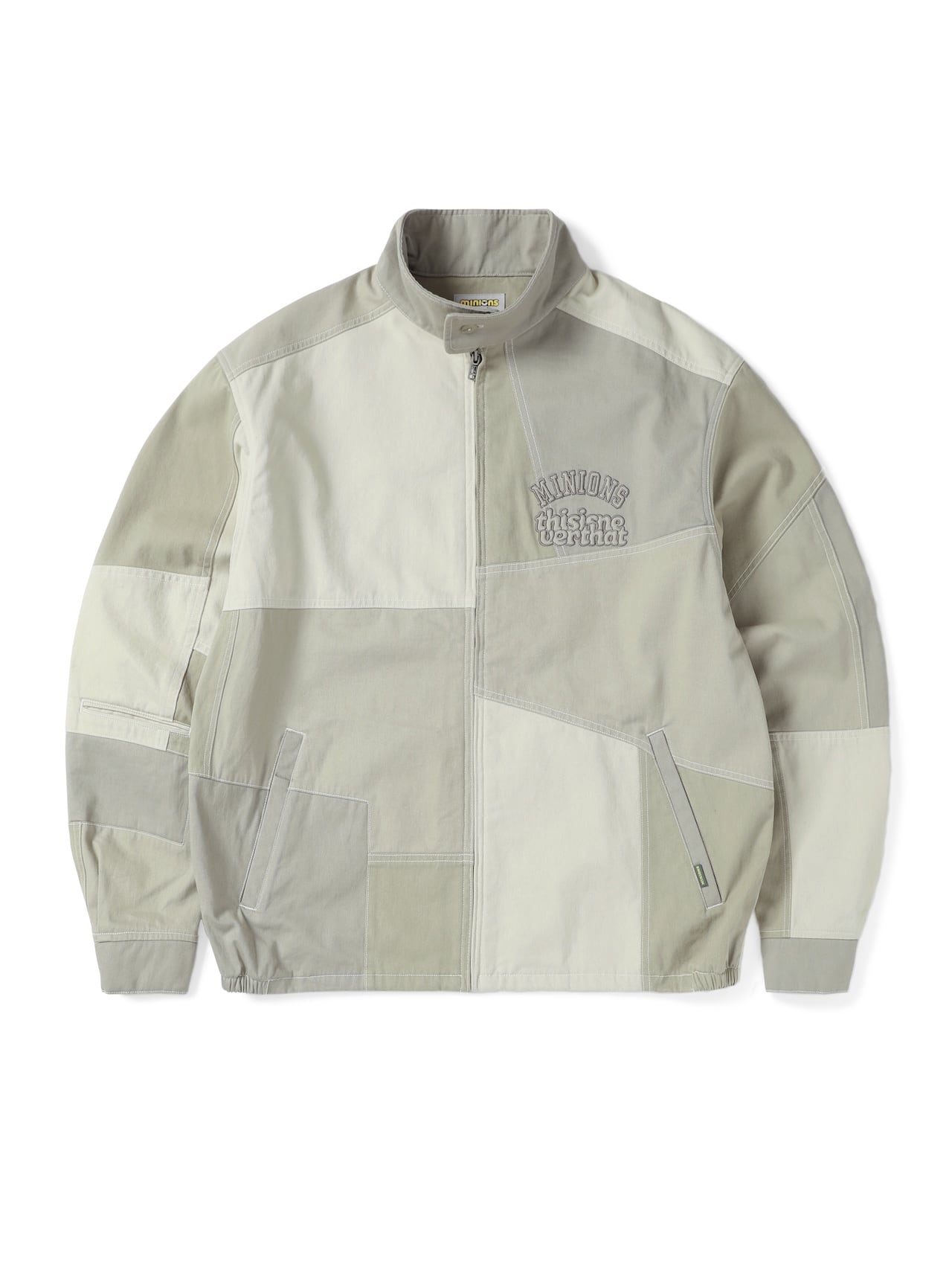 thisisneverthat - TNT MINIONS Crazy Harrington Jacket (blue) product image 1 | TRAB K-Fashion Australia