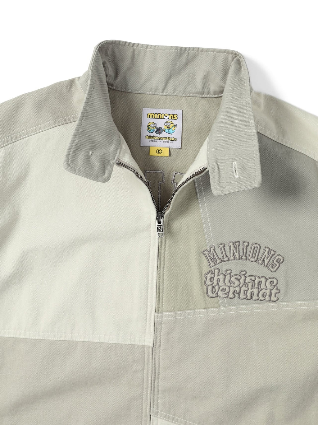 thisisneverthat - TNT MINIONS Crazy Harrington Jacket (blue) product image 2 | TRAB K-Fashion Australia