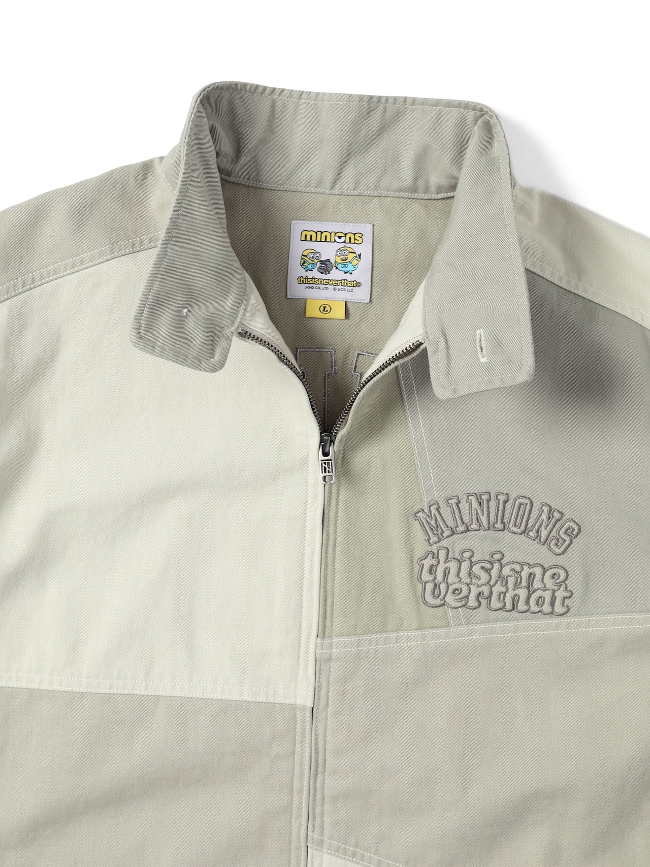 thisisneverthat - TNT MINIONS Crazy Harrington Jacket (blue) product image 2 | TRAB K-Fashion Australia