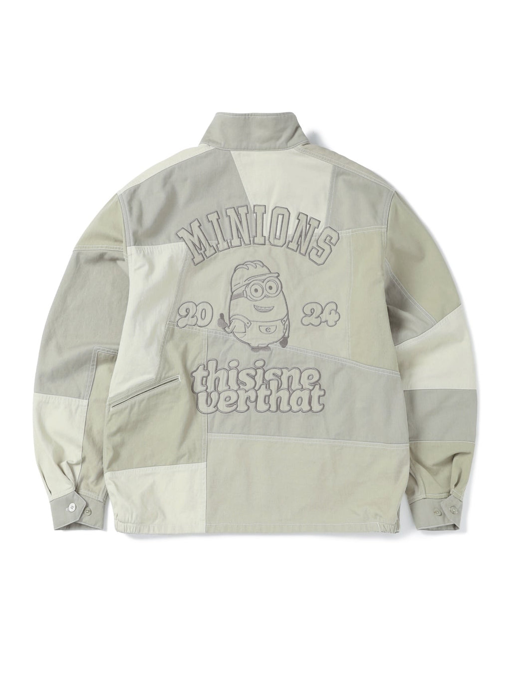 thisisneverthat - TNT MINIONS Crazy Harrington Jacket (blue) product image 6 | TRAB K-Fashion Australia