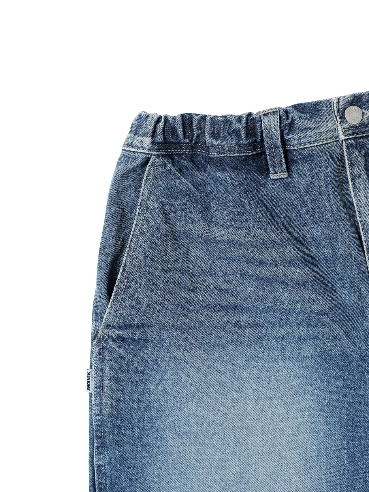 thisisneverthat - TNT MINIONS Denim Half Short (blue) product image 4 | TRAB K-Fashion Australia