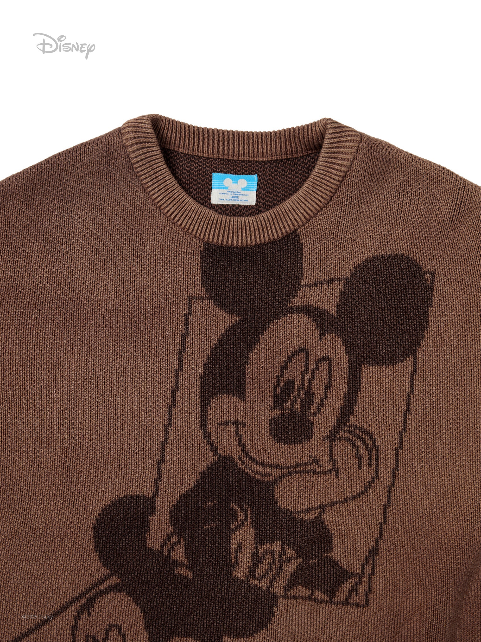 thisisneverthat - TNT_Mickey_Frame Knit (Brown) product image 2 | TRAB K-Fashion Australia
