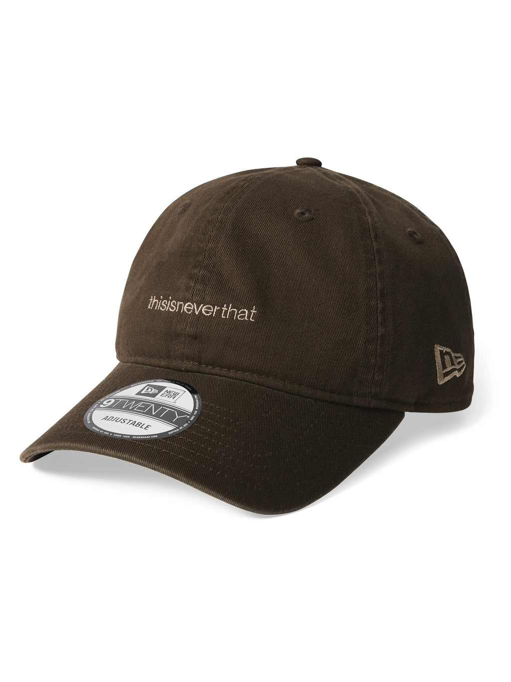thisisneverthat - TNT NEW ERA TL-Logo Cap (Brown) product image 1 | TRAB K-Fashion Australia