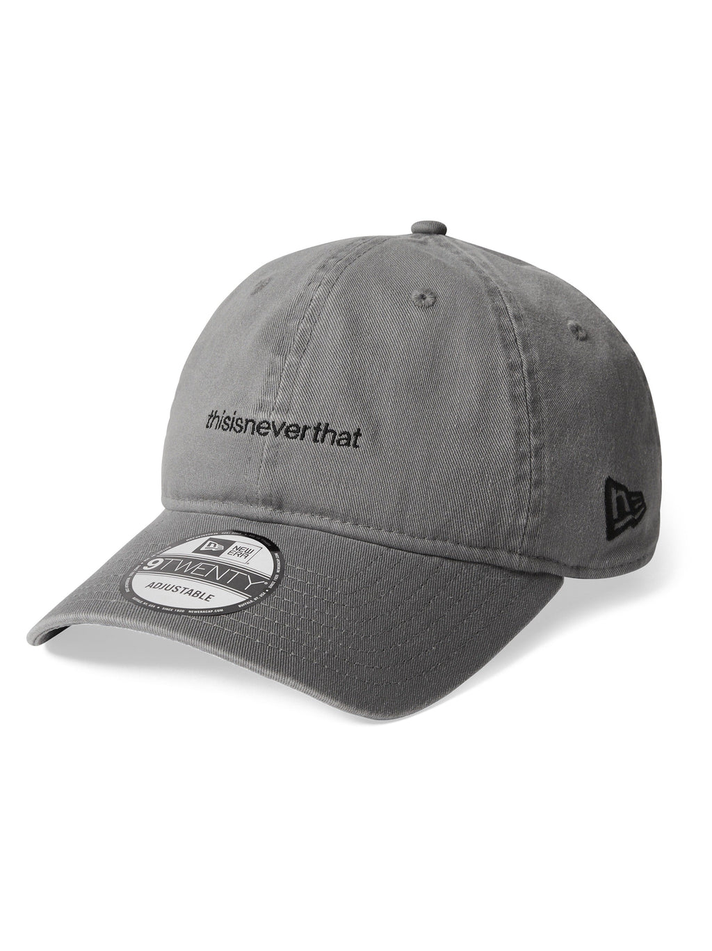 thisisneverthat - TNT NEW ERA TL-Logo Cap (Grey) product image 1 | TRAB K-Fashion Australia