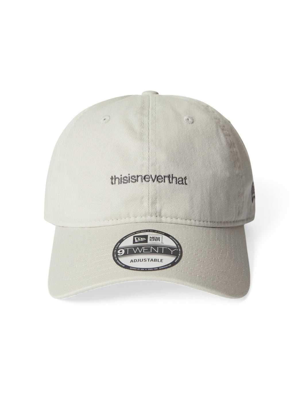 thisisneverthat - TNT NEW ERA TL-Logo Cap (Stone) product image 2 | TRAB K-Fashion Australia