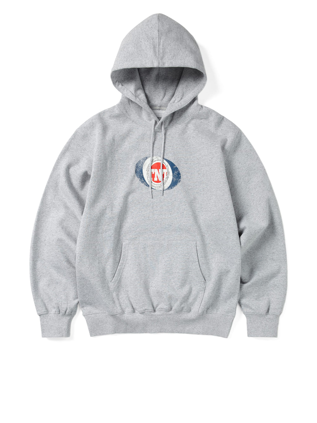 thisisneverthat - TNT Oval Hoodie (Heather Grey) product image 1 | TRAB K-Fashion Australia