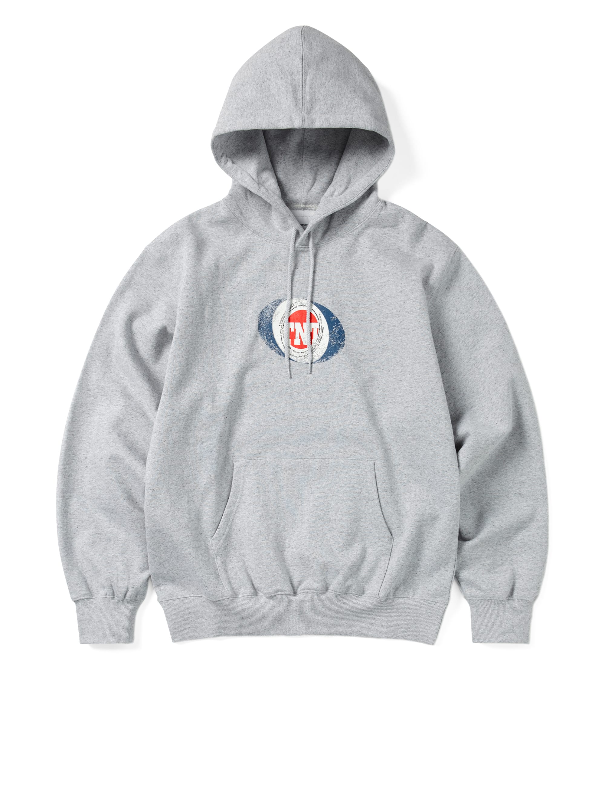 thisisneverthat - TNT Oval Hoodie (Heather Grey) product image 1 | TRAB K-Fashion Australia