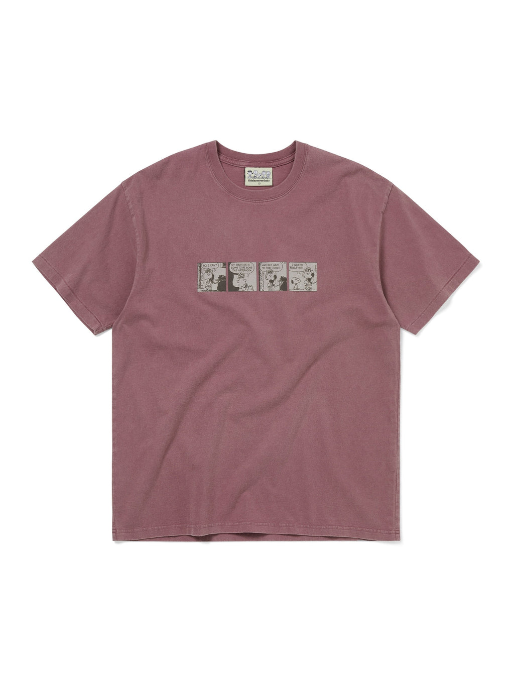 thisisneverthat - TNT PEANUTS Comic Strip Tee (Fuchsia) product image 1 | TRAB K-Fashion Australia