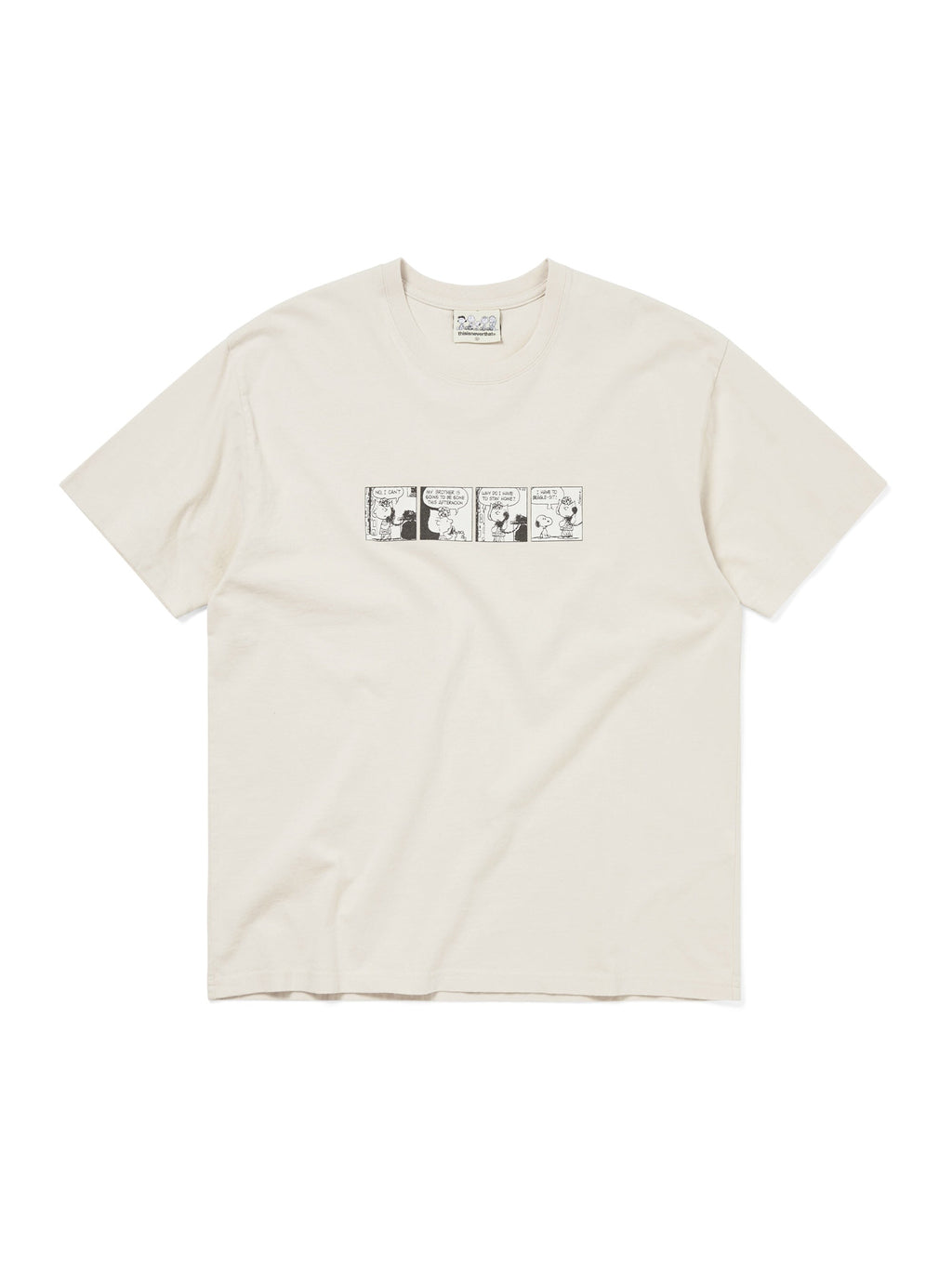 thisisneverthat - TNT PEANUTS Comic Strip Tee (Natural) product image 1 | TRAB K-Fashion Australia