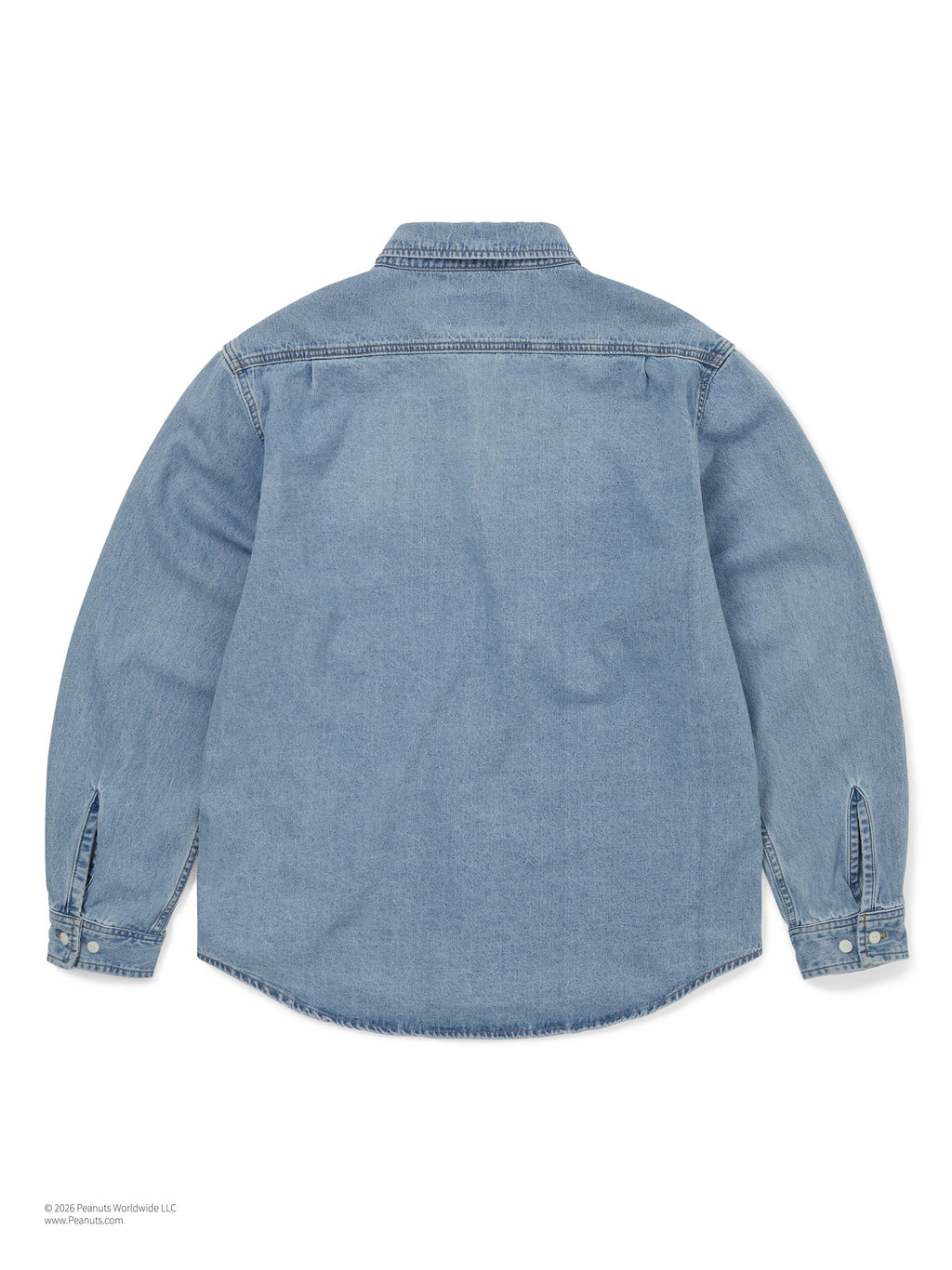 thisisneverthat - TNT PEANUTS Denim Shirt (Blue) product image 3 | TRAB K-Fashion Australia