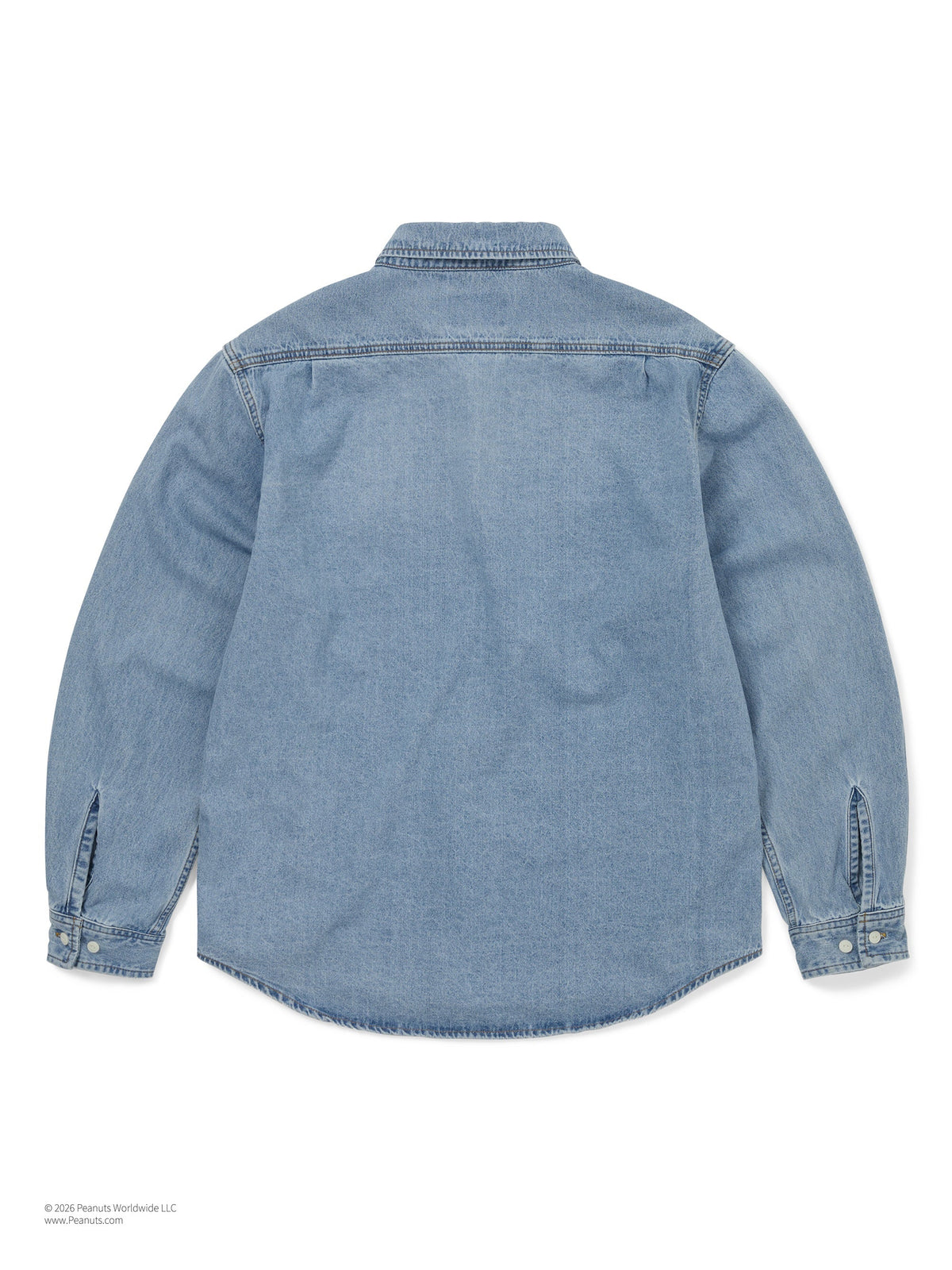 thisisneverthat - TNT PEANUTS Denim Shirt (Blue) product image 3 | TRAB K-Fashion Australia