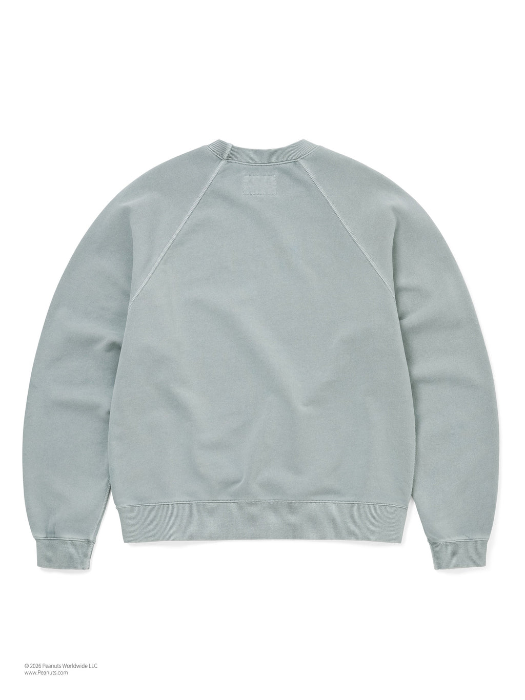 thisisneverthat - TNT PEANUTS Faded Crewneck (Blue Grey) product image 3 | TRAB K-Fashion Australia