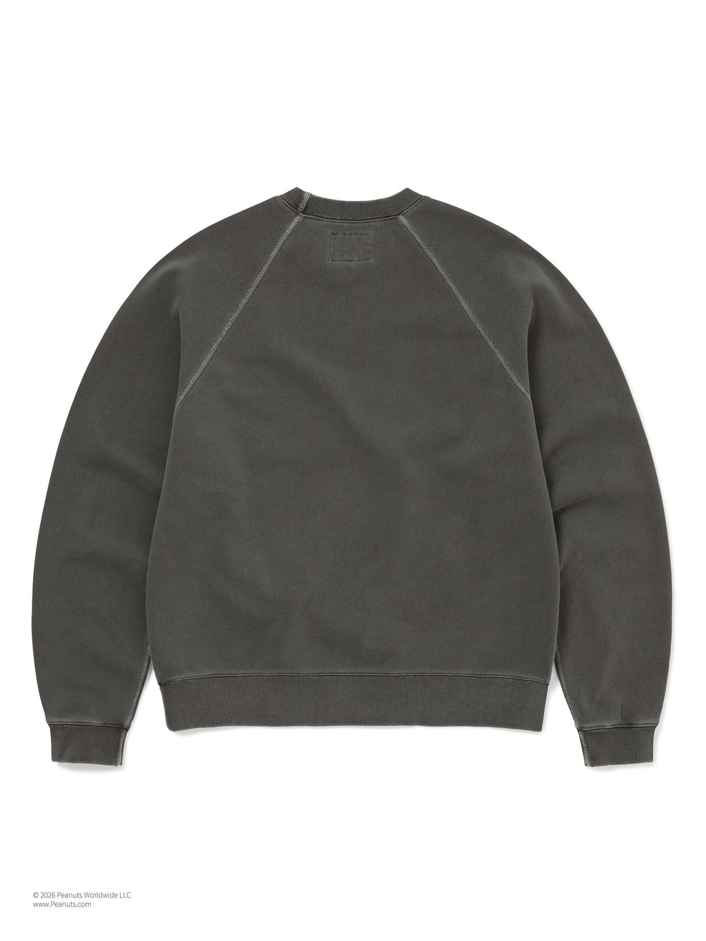 thisisneverthat - TNT PEANUTS Faded Crewneck (Charcoal) product image 3 | TRAB K-Fashion Australia