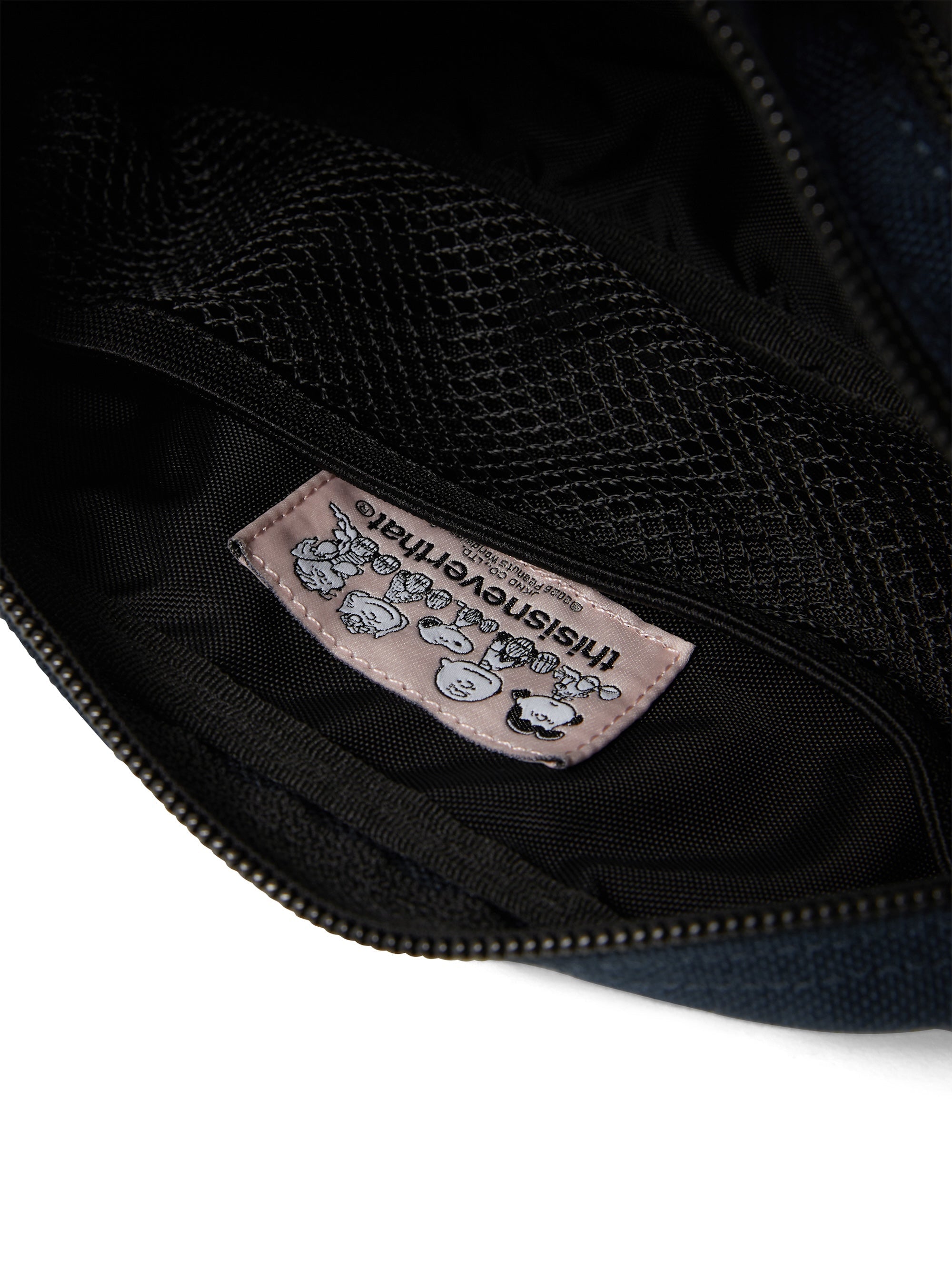 thisisneverthat - TNT PEANUTS Multi Zip Pouch (Navy) product image 3 | TRAB K-Fashion Australia
