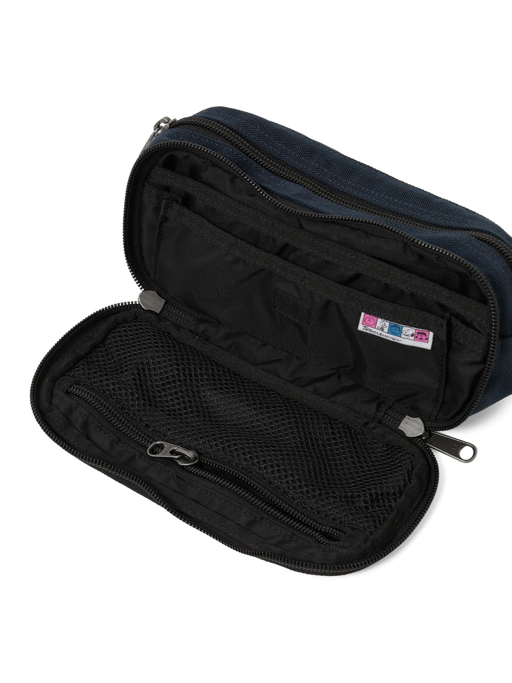 thisisneverthat - TNT PEANUTS Multi Zip Pouch (Navy) product image 4 | TRAB K-Fashion Australia