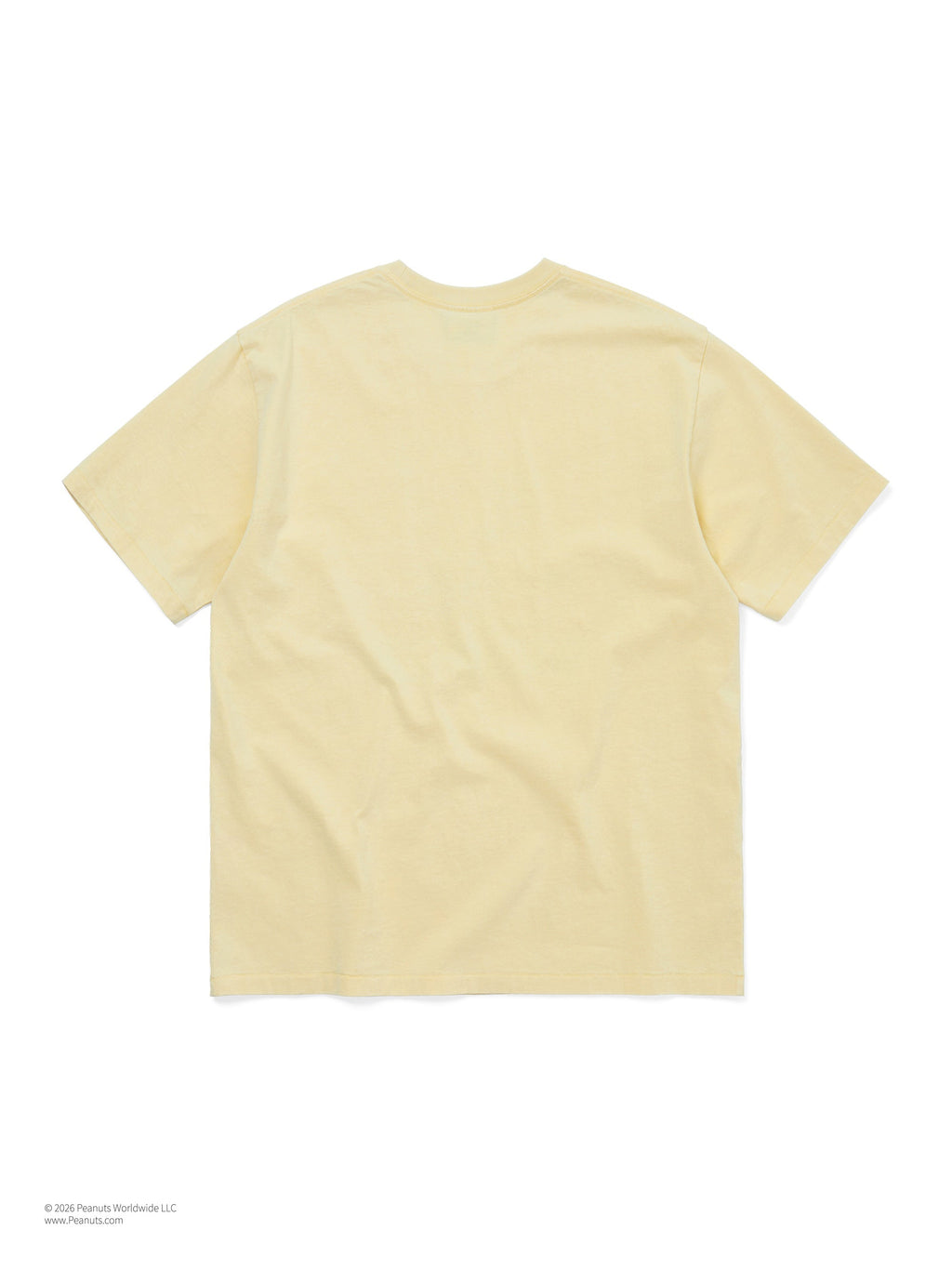 thisisneverthat - TNT PEANUTS Tee (Faded Yellow) product image 3 | TRAB K-Fashion Australia