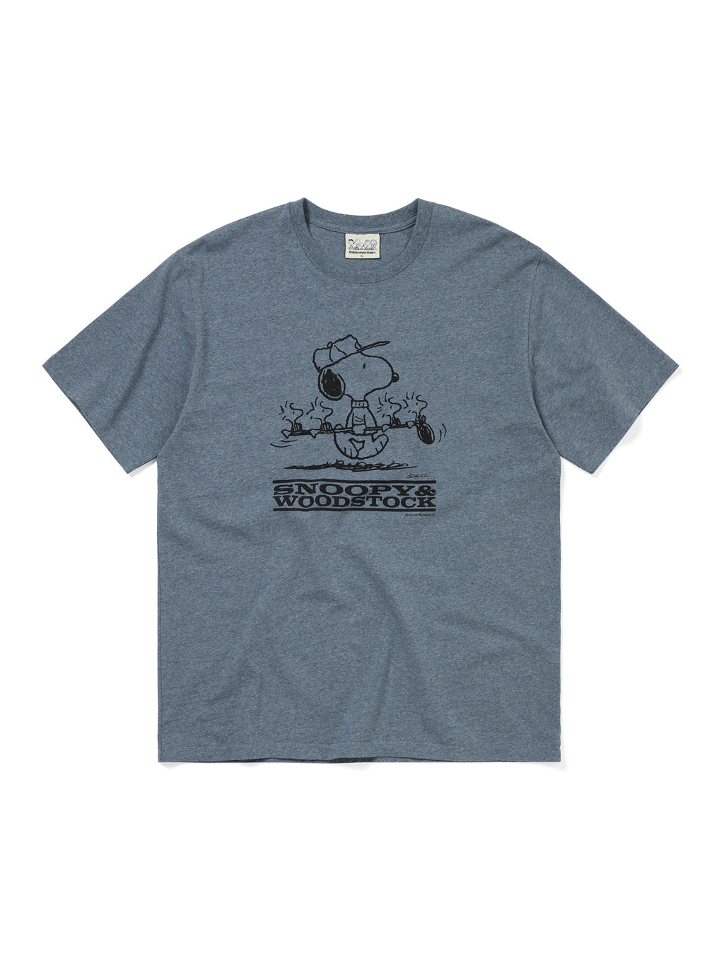thisisneverthat - TNT PEANUTS Tee (Heather Blue) product image 1 | TRAB K-Fashion Australia
