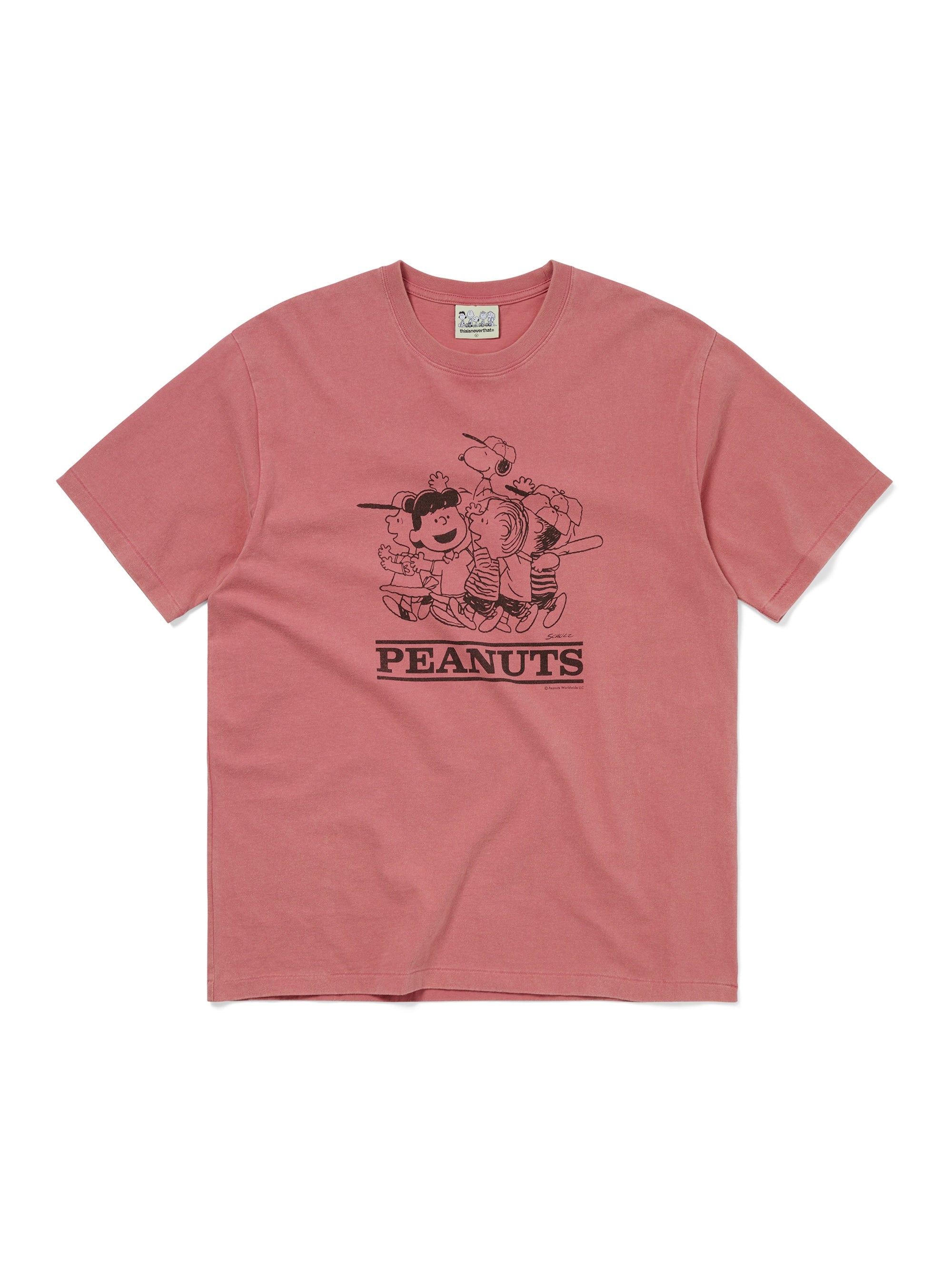thisisneverthat - TNT PEANUTS Tee (Plum) product image 1 | TRAB K-Fashion Australia