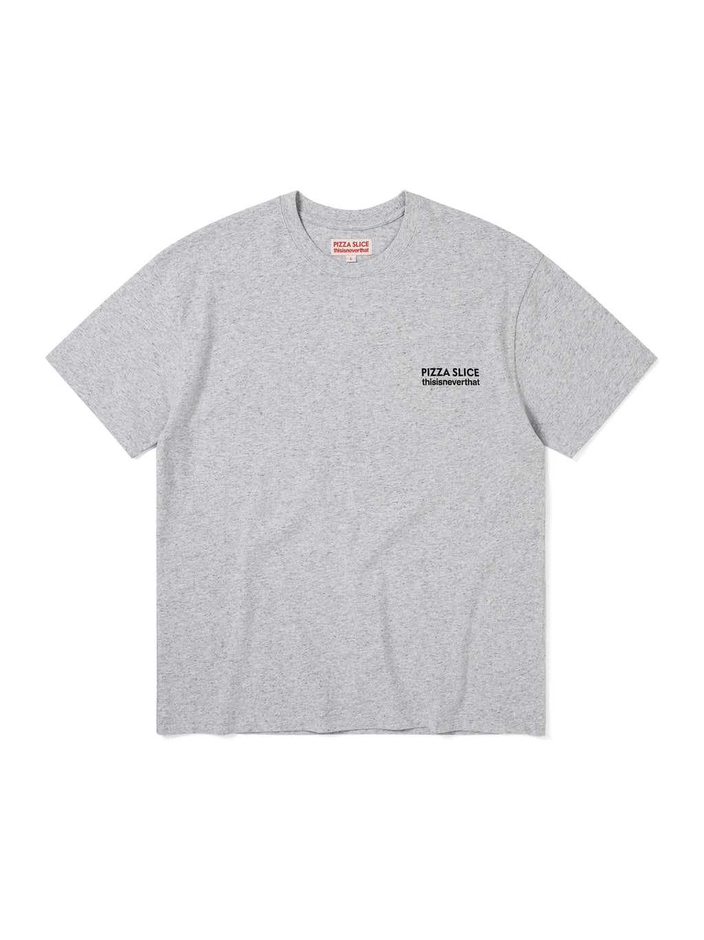 thisisneverthat - TNT Pizza Slice Barabara Tee (Heather Grey) product image 2 | TRAB K-Fashion Australia