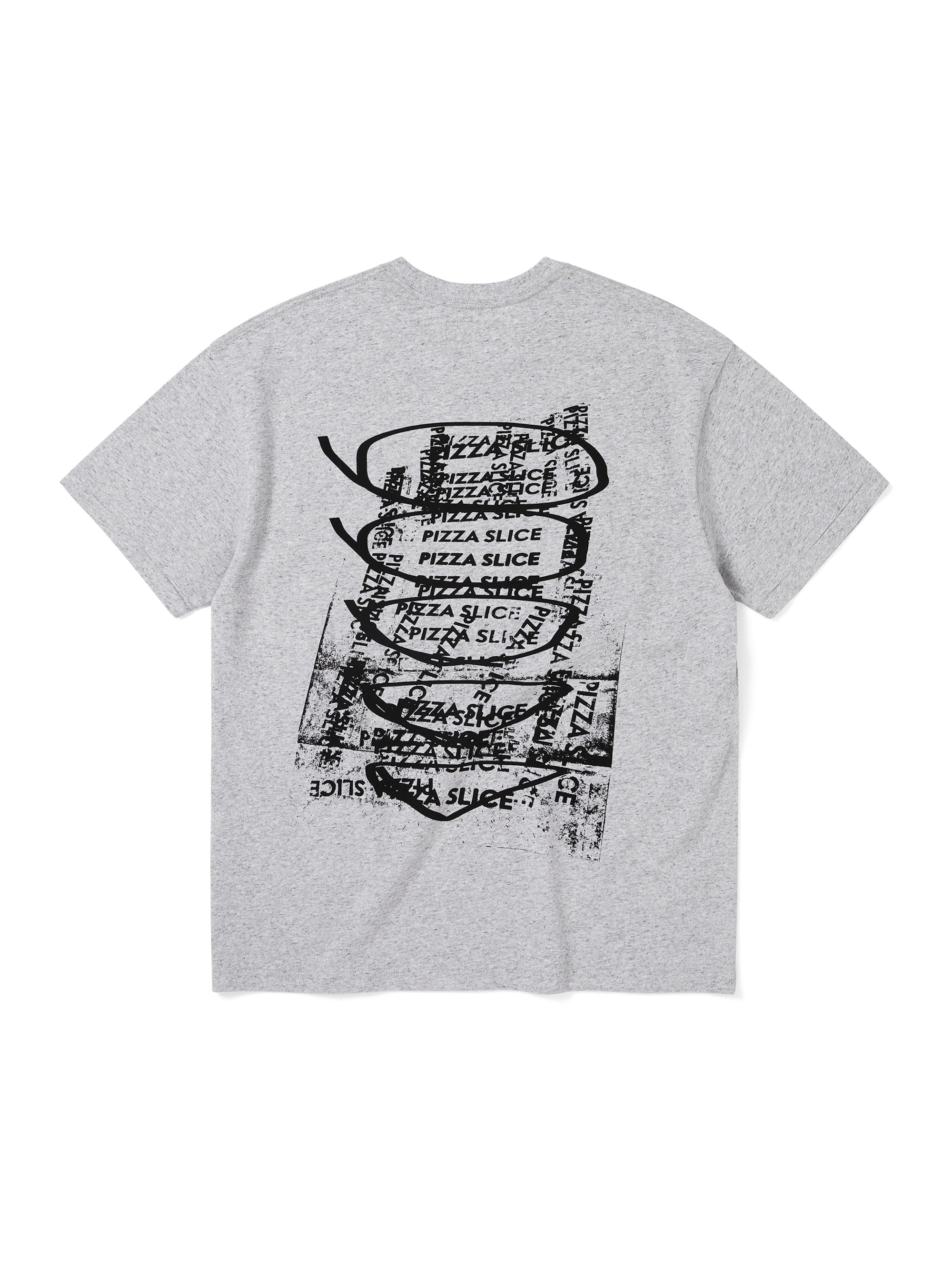 thisisneverthat - TNT Pizza Slice Barabara Tee (Heather Grey) product image 1 | TRAB K-Fashion Australia