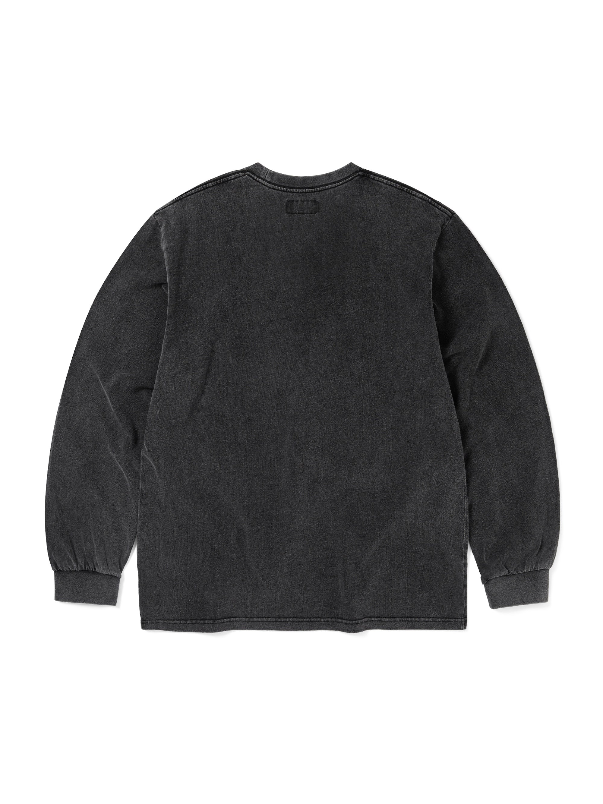 thisisneverthat - TNT Pizza Slice Logo L/S Tee (Washed Black) product image 3 | TRAB K-Fashion Australia