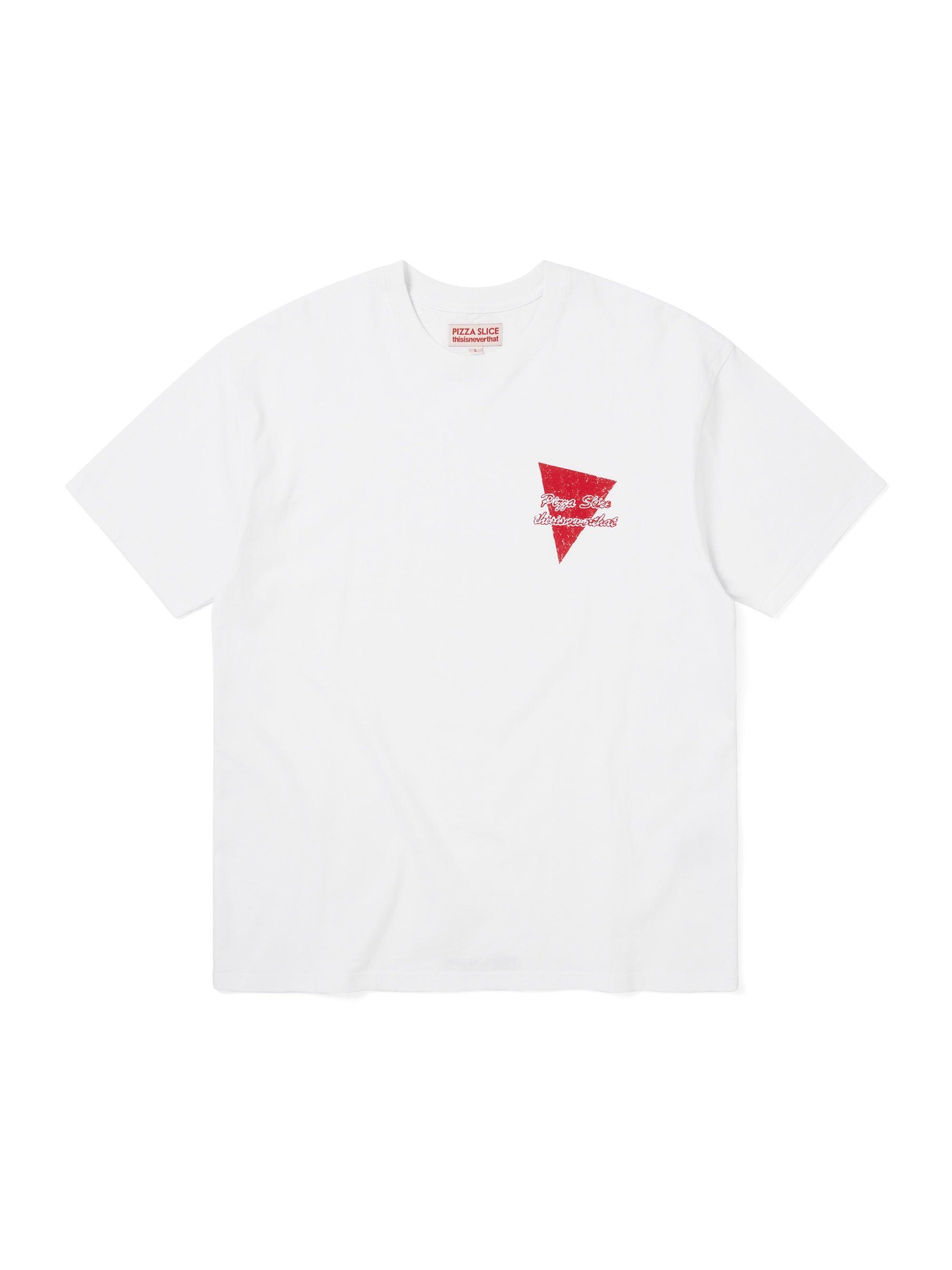 thisisneverthat - TNT PIZZA SLICE Mimi Tee (White) product image 1 | TRAB K-Fashion Australia