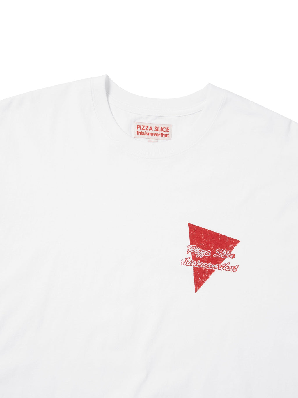 thisisneverthat - TNT Pizza Slice Mimi Tee (White) product image 2 | TRAB K-Fashion Australia