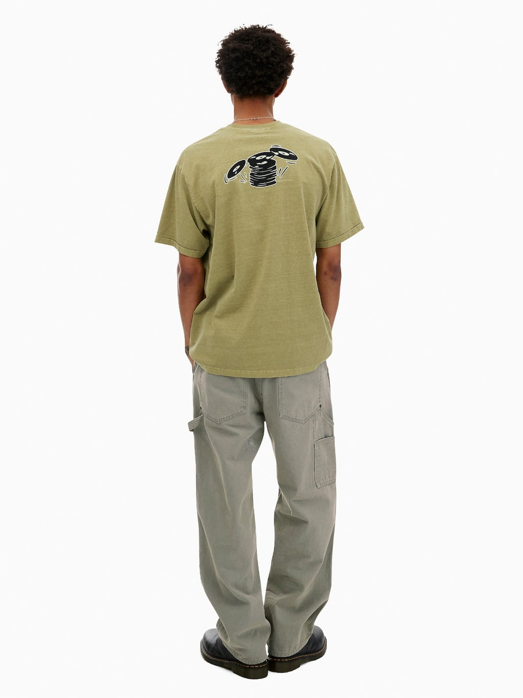 thisisneverthat - TNT Records Tee (Moss) product image 6 | TRAB K-Fashion Australia