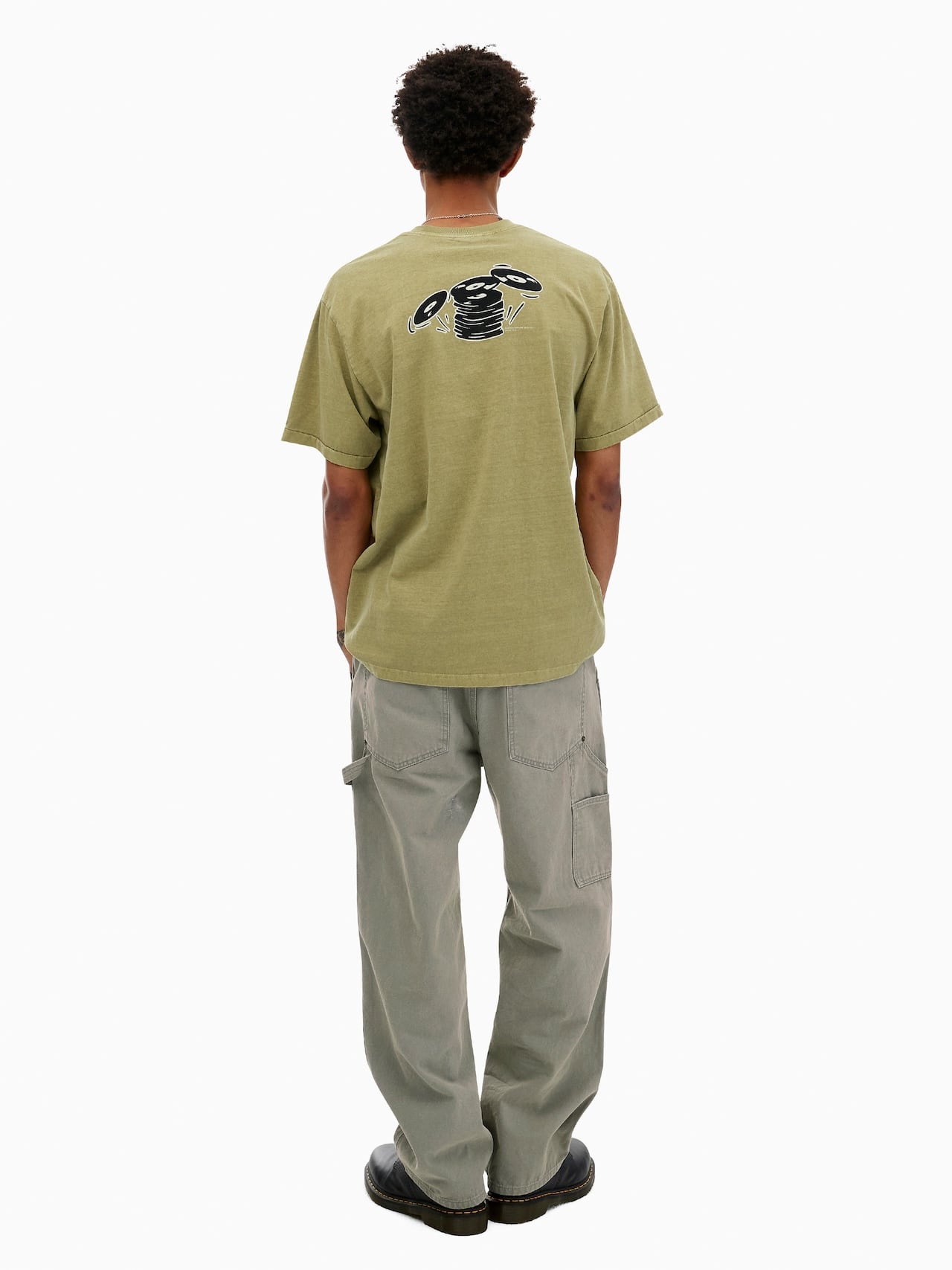 thisisneverthat - TNT Records Tee (Moss) product image 6 | TRAB K-Fashion Australia
