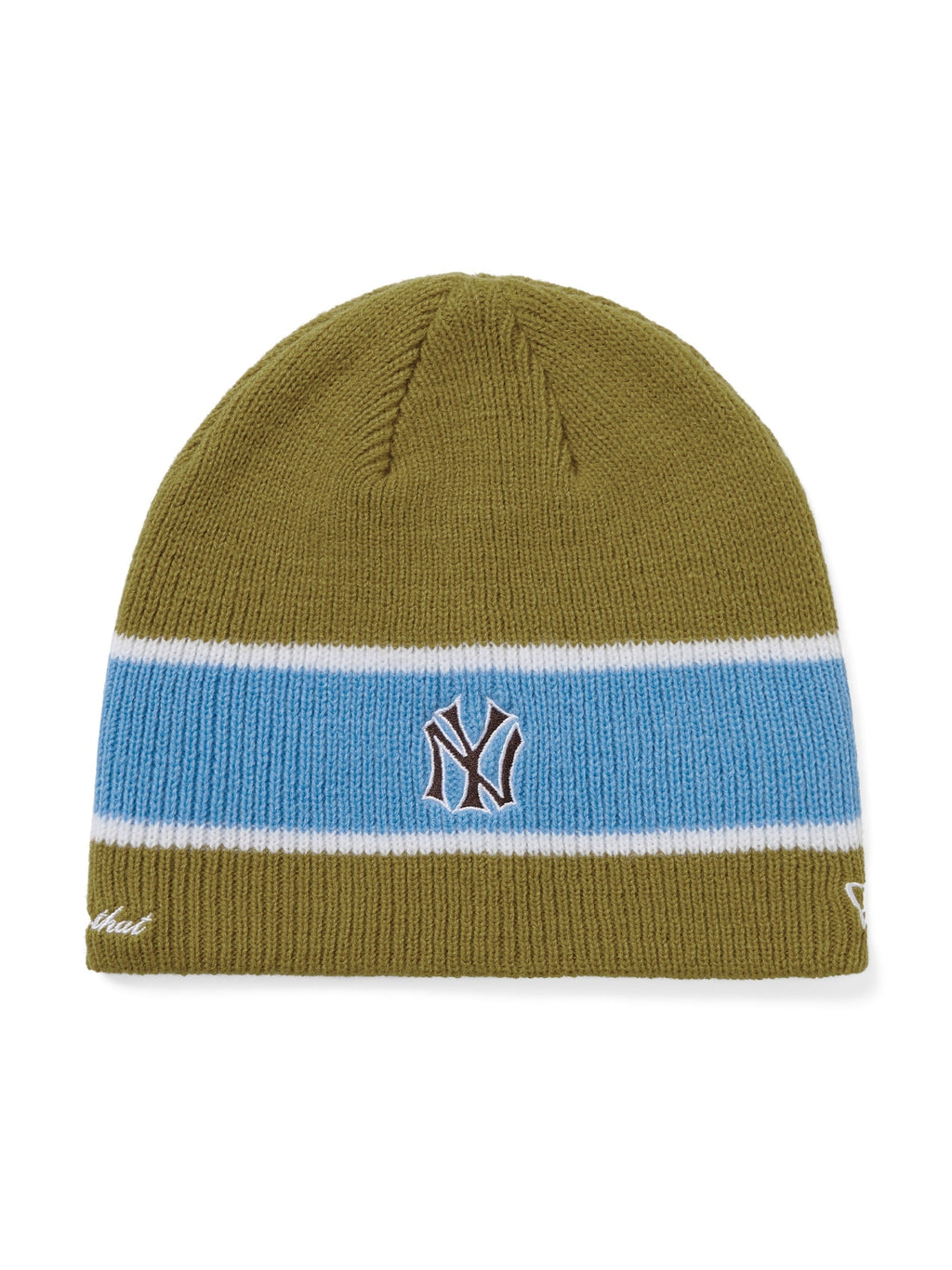 thisisneverthat - TNT STRIPE BEANIE NEYYAN (Olive) product image 1 | TRAB K-Fashion Australia