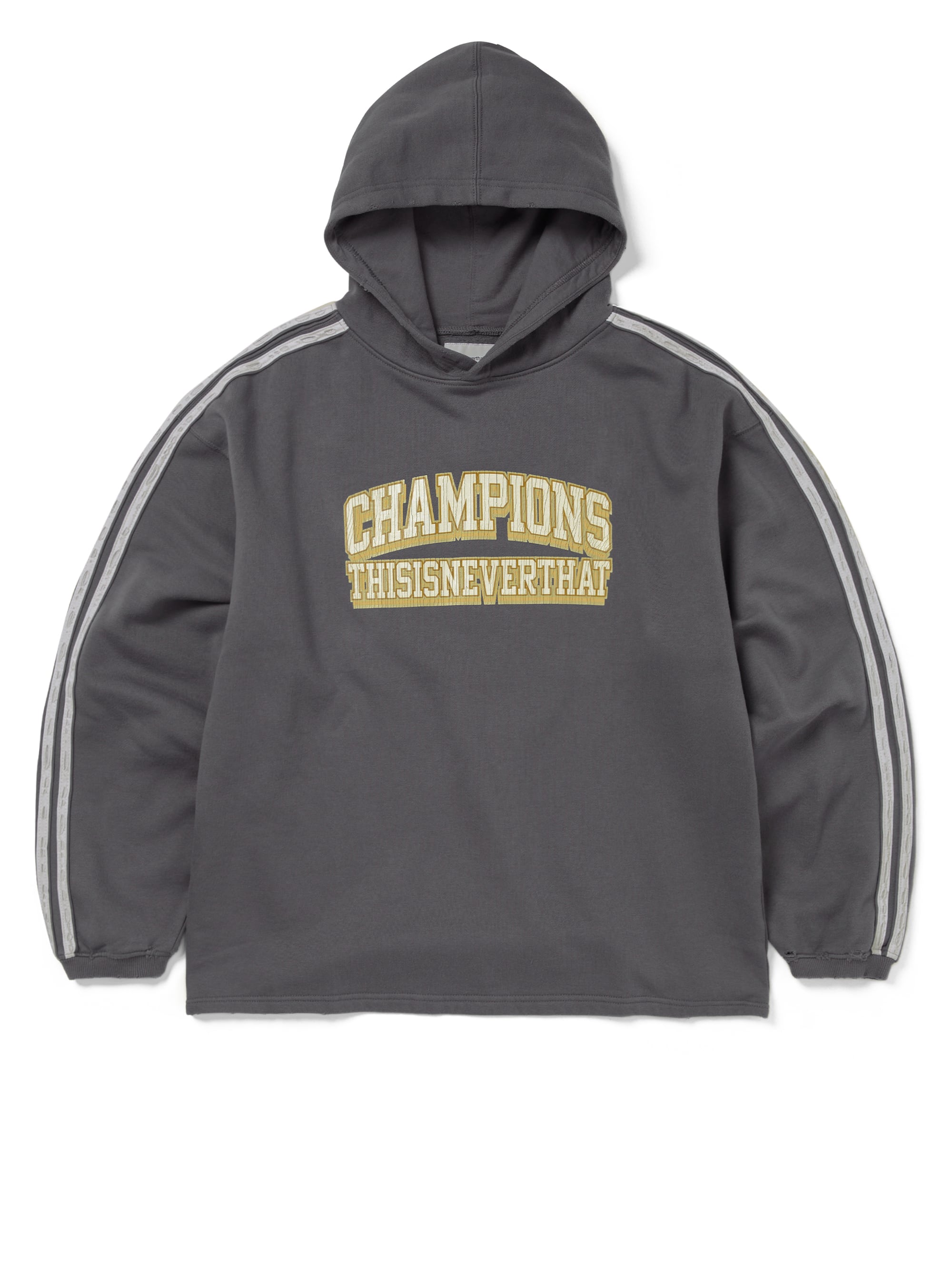 thisisneverthat - TNT Sports Hoodie Dark (Grey) product image 1 | TRAB K-Fashion Australia