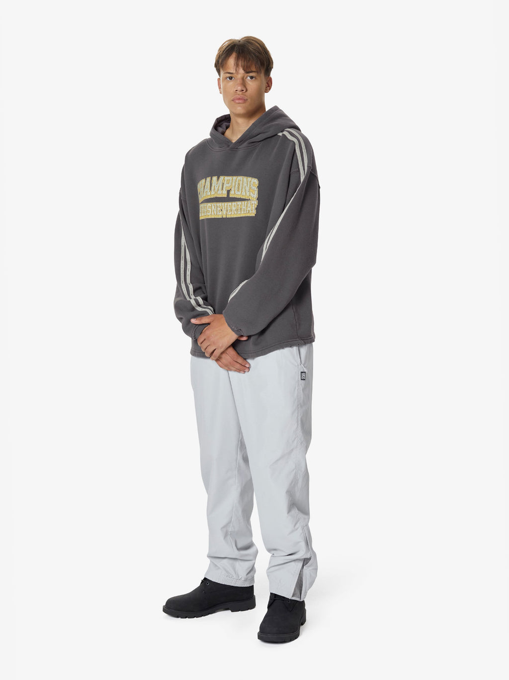 thisisneverthat - TNT Sports Hoodie Dark (Grey) product image 6 | TRAB K-Fashion Australia