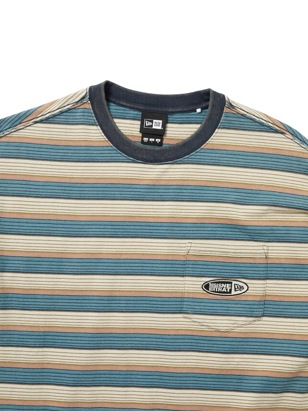 thisisneverthat - TNT x NE BORDER LONG SLEEVE (Beige) product image 2 | TRAB K-Fashion Australia