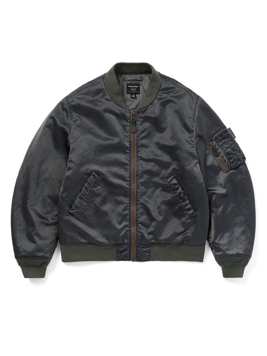 thisisneverthat - TNT ALPHA MA-1 Jacket (Gunmetal) product image 1 | TRAB K-Fashion Australia