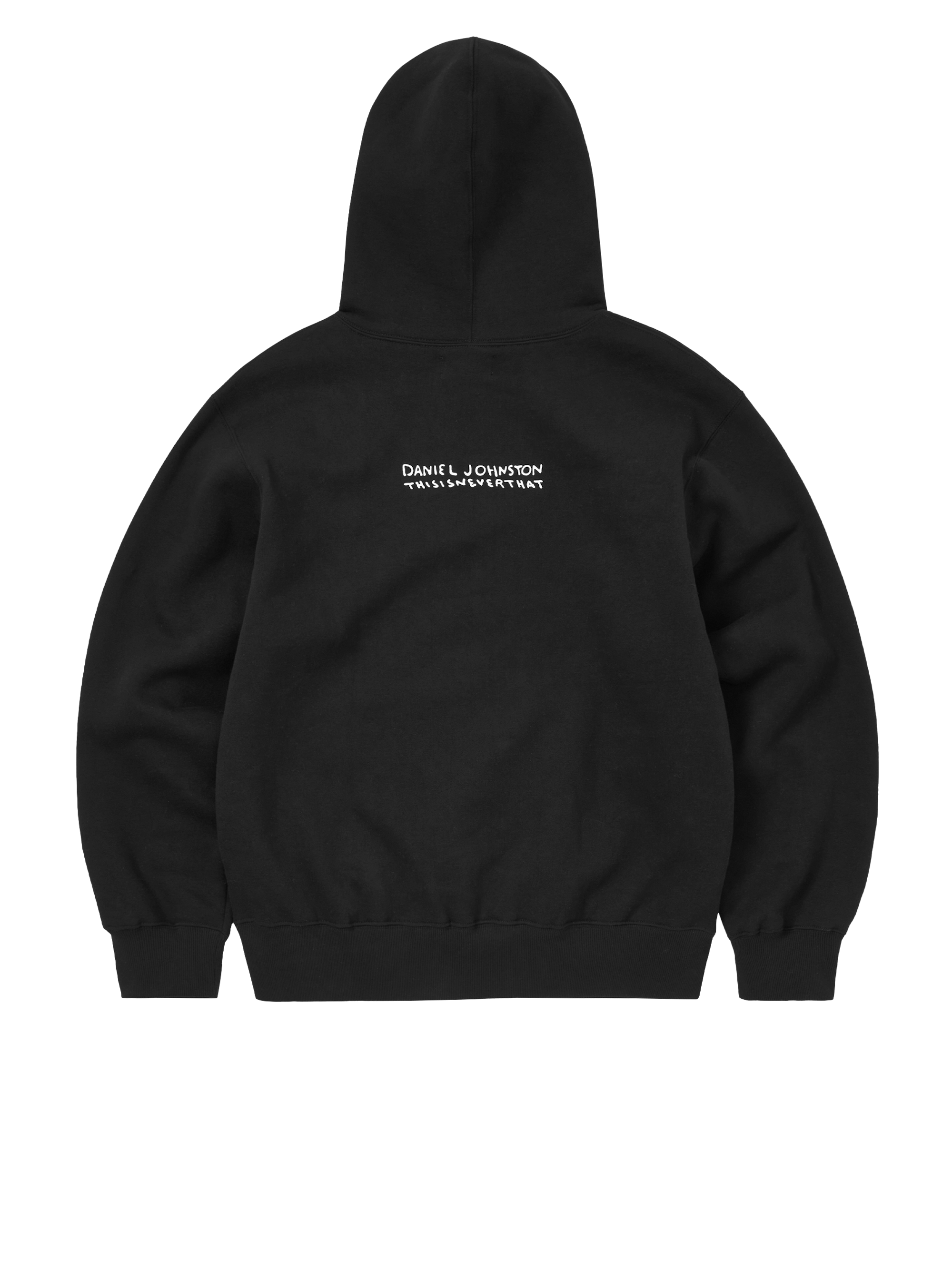 thisisneverthat - TNT Daniel Johnston Frog Hoodie Heather Grey (Black) product image 4 | TRAB K-Fashion Australia