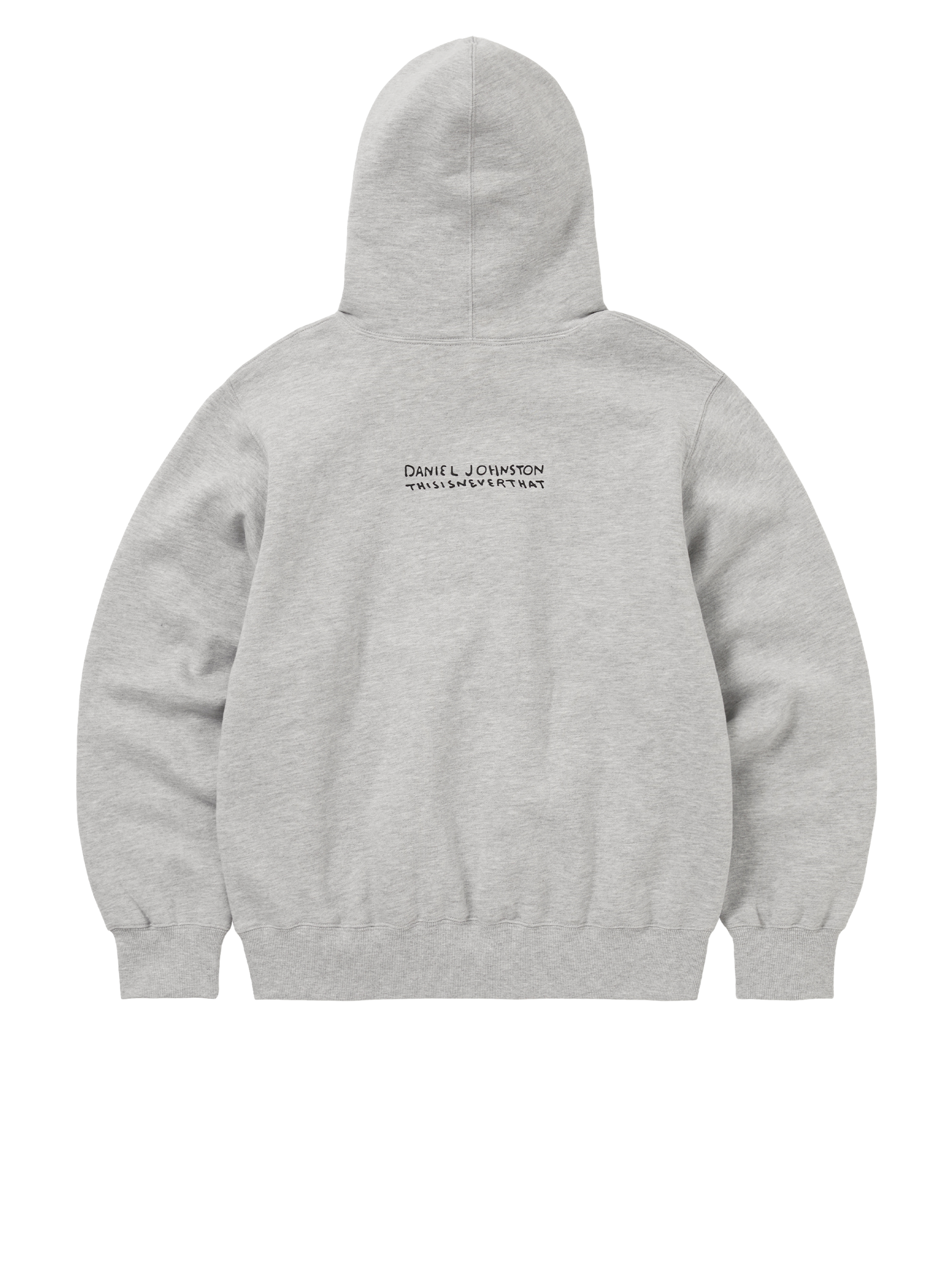 thisisneverthat - TNT Daniel Johnston Frog Hoodie Heather Grey (Heathergrey) product image 4 | TRAB K-Fashion Australia