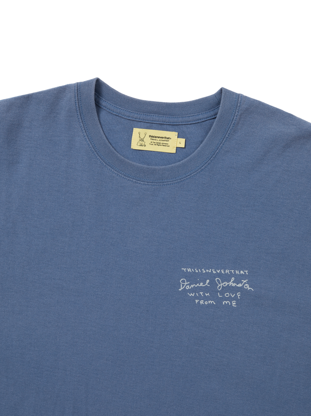 thisisneverthat - TNT Daniel Johnston POW! Tee (Blue) product image 3 | TRAB K-Fashion Australia
