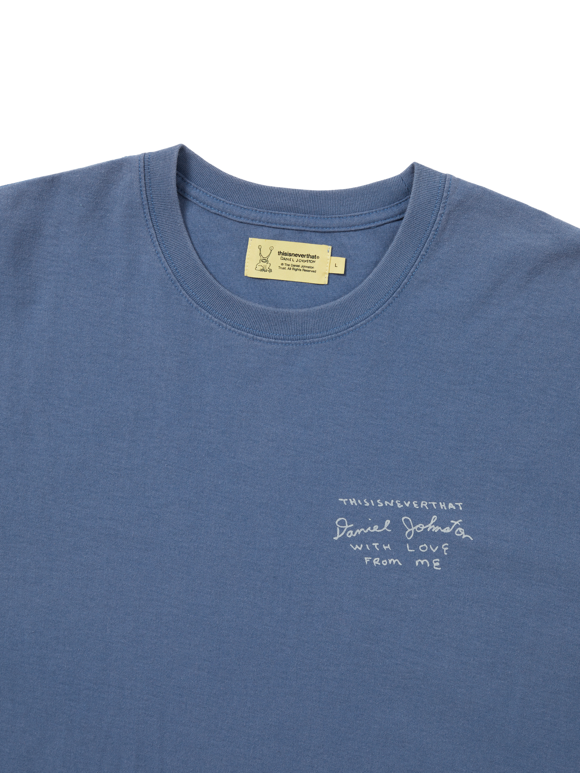 thisisneverthat - TNT Daniel Johnston POW! Tee (Blue) product image 3 | TRAB K-Fashion Australia