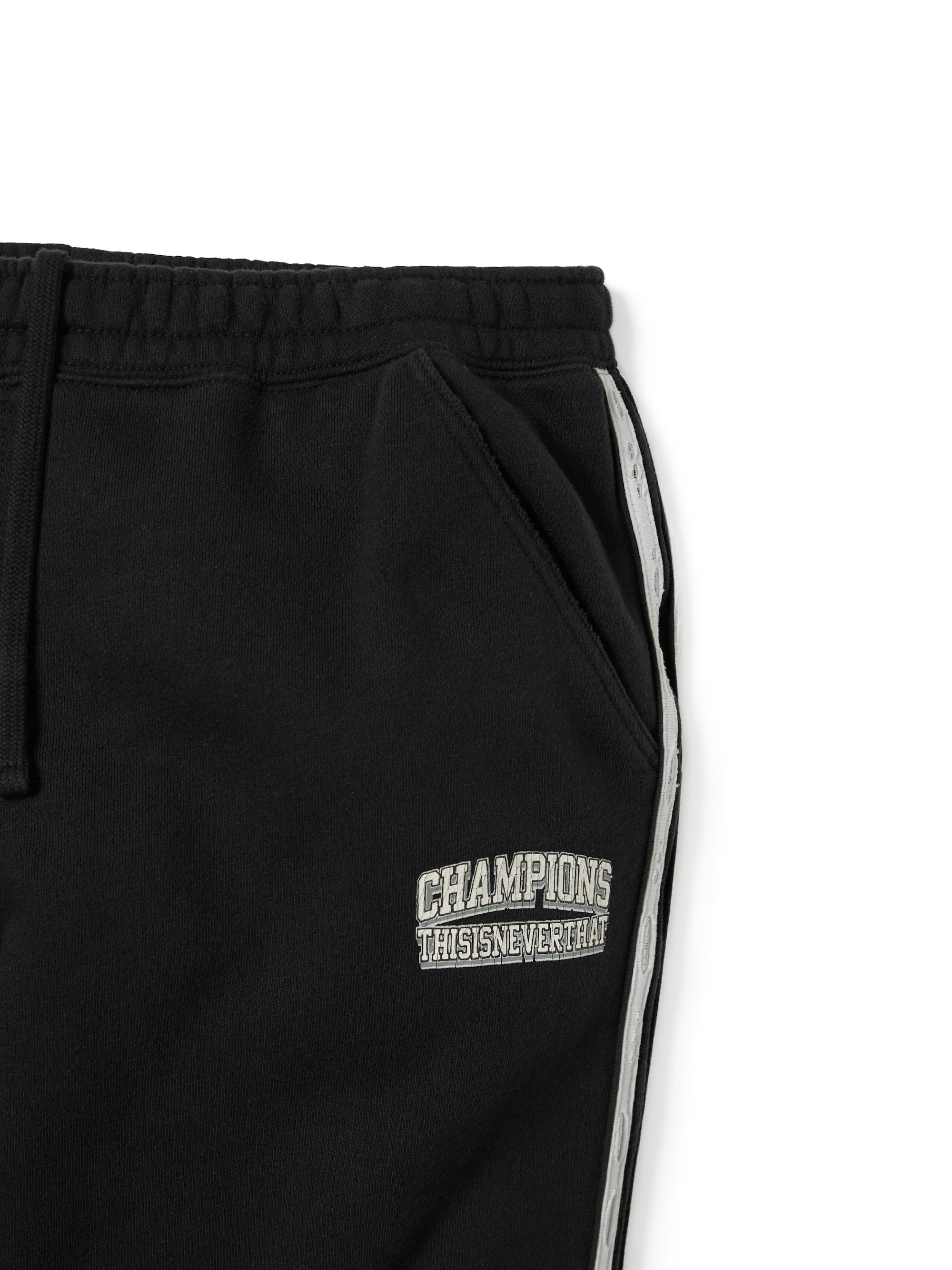 thisisneverthat - TNT Sports Sweatpant (Black) product image 3 | TRAB K-Fashion Australia