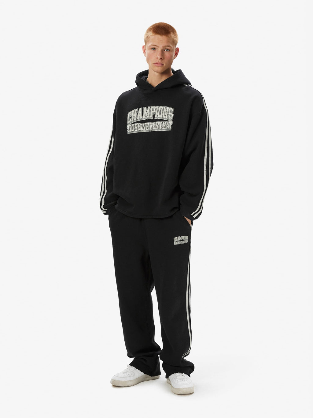 thisisneverthat - TNT Sports Sweatpant (Black) product image 7 | TRAB K-Fashion Australia