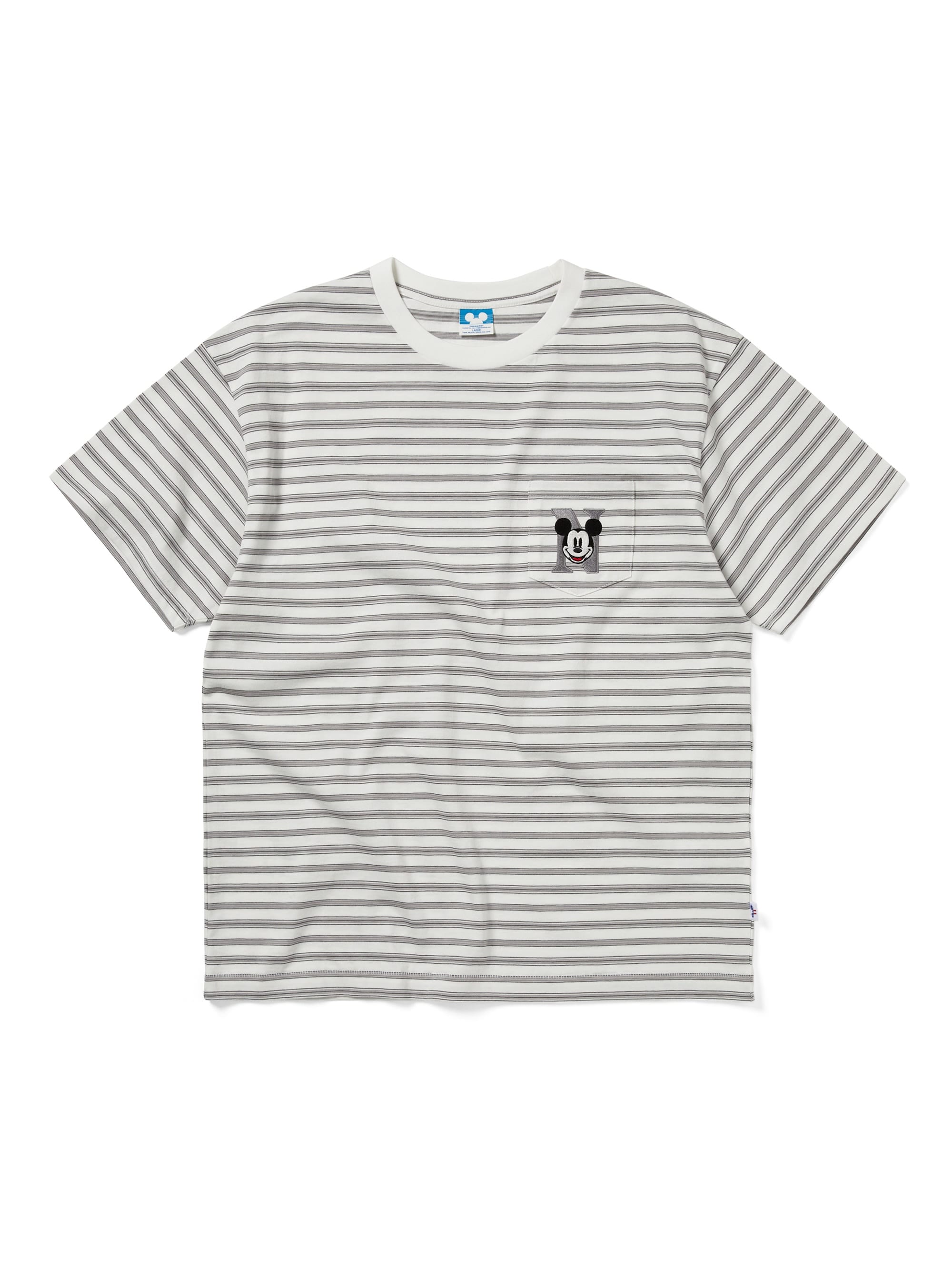 thisisneverthat - TNT_Mickey_Boarder Tee (Grey) product image 1 | TRAB K-Fashion Australia