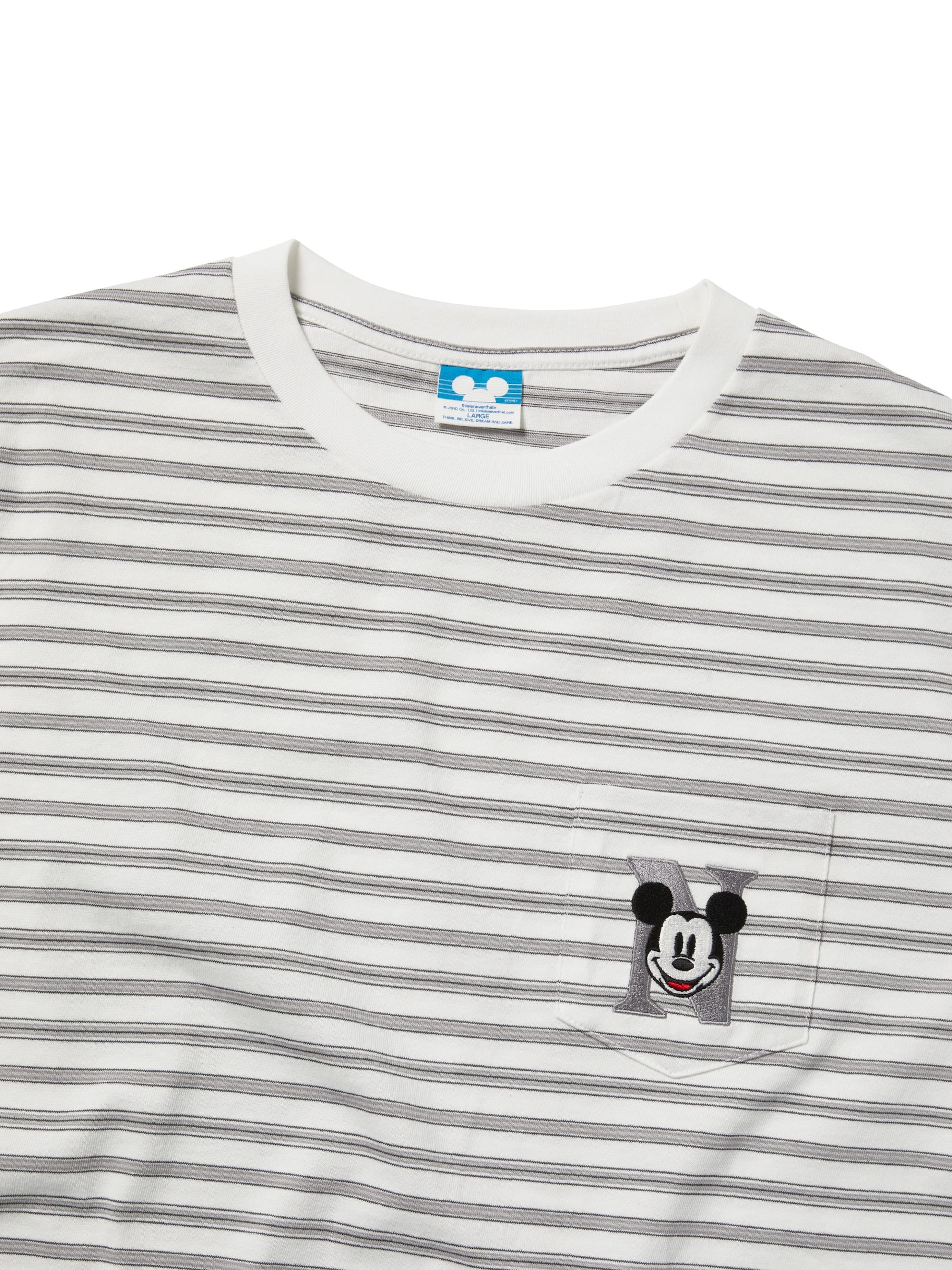 thisisneverthat - TNT_Mickey_Boarder Tee (Grey) product image 2 | TRAB K-Fashion Australia