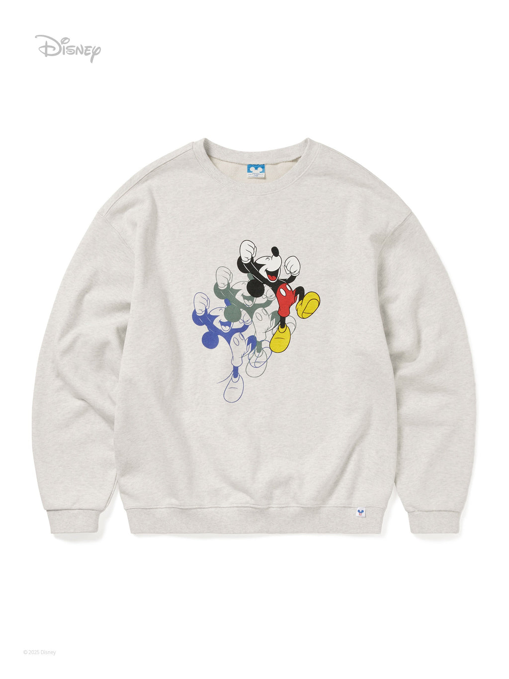 thisisneverthat - TNT_Mickey_Bounce Crewneck (Light Heather Grey) product image 1 | TRAB K-Fashion Australia