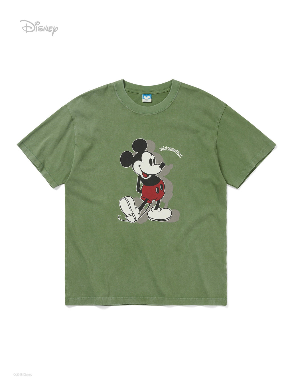 thisisneverthat - TNT_Mickey_Classic Tee (Green) product image 1 | TRAB K-Fashion Australia